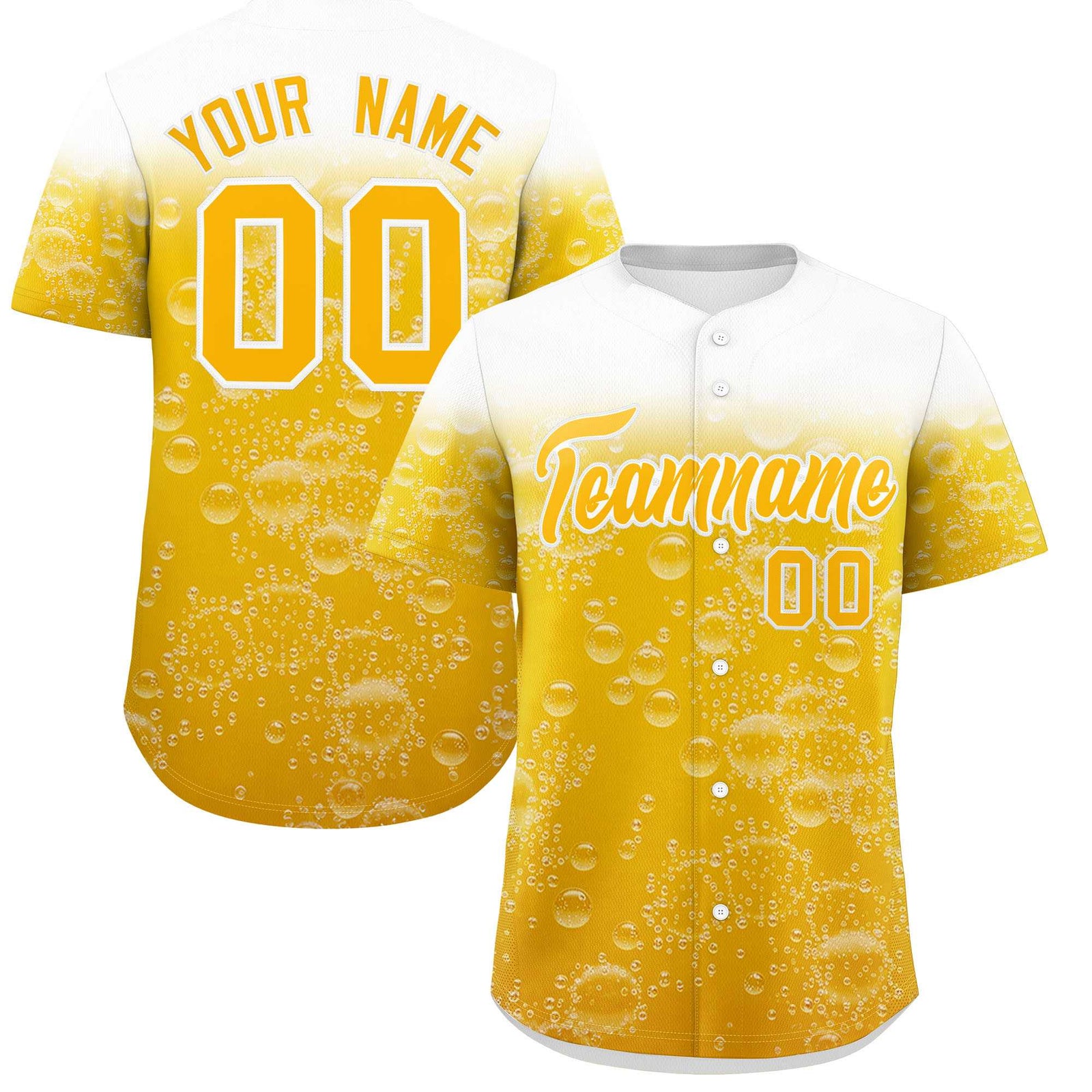 Custom Gold Personalized Team Shirts for Parties & Training | KXKSHOP