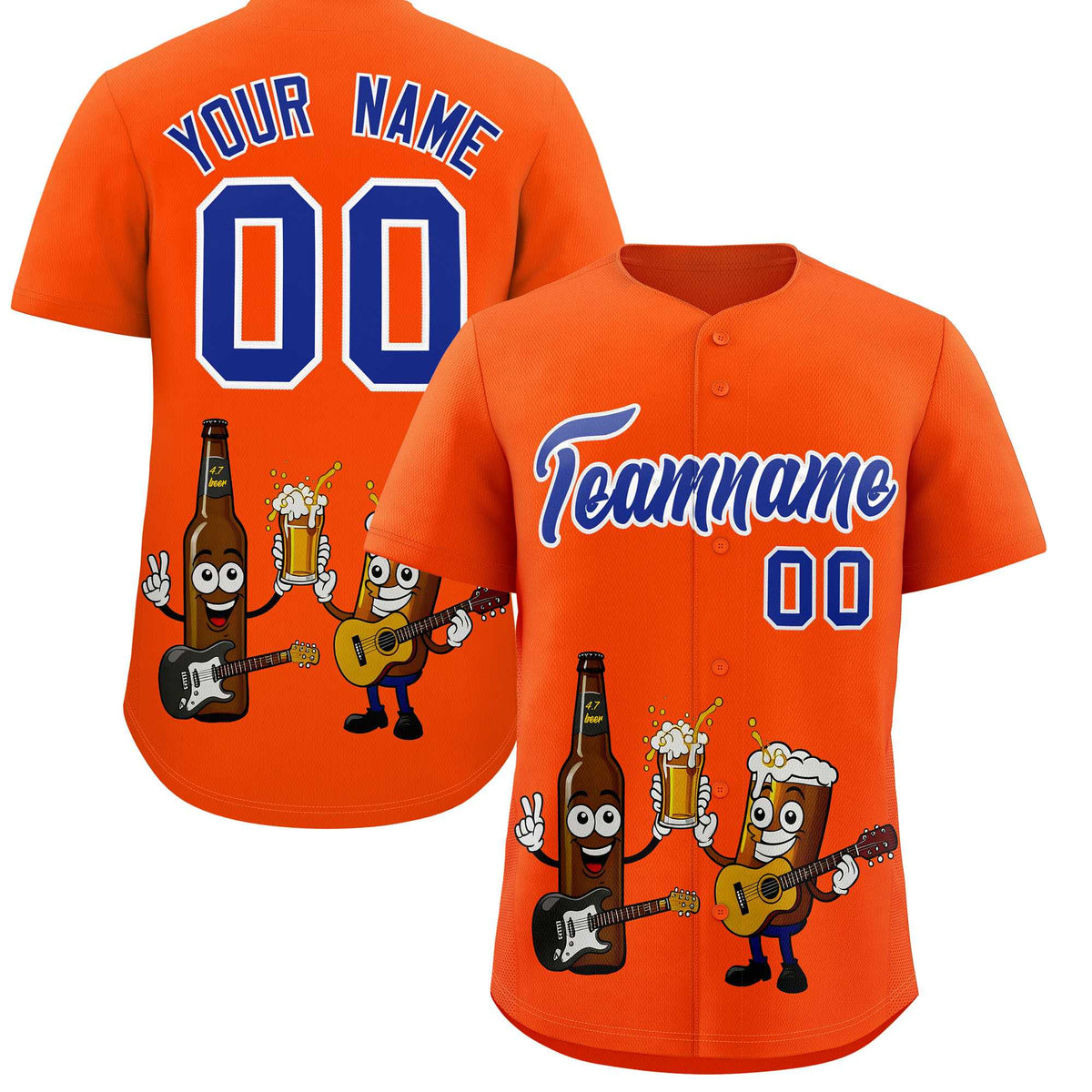 Custom Orange Personalized Team Shirts for Parties &amp; Training | KXKSHOP