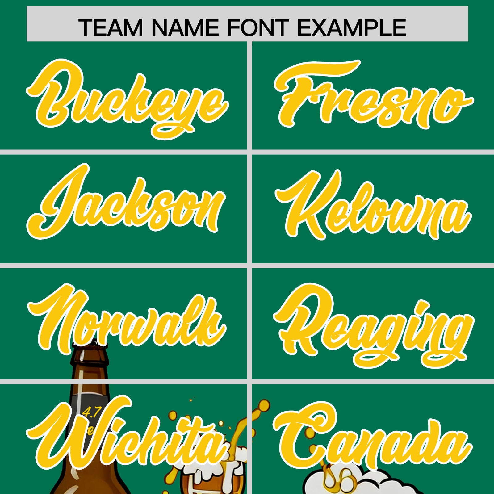 Custom Kelly Green Personalized Team Shirts for Parties & Training | KXKSHOP