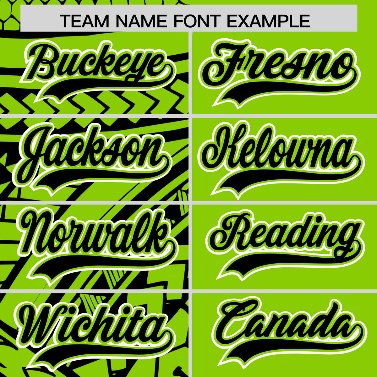 Custom Black Neon Green Split Fashion Tribal Pattern Authentic Baseball Jersey