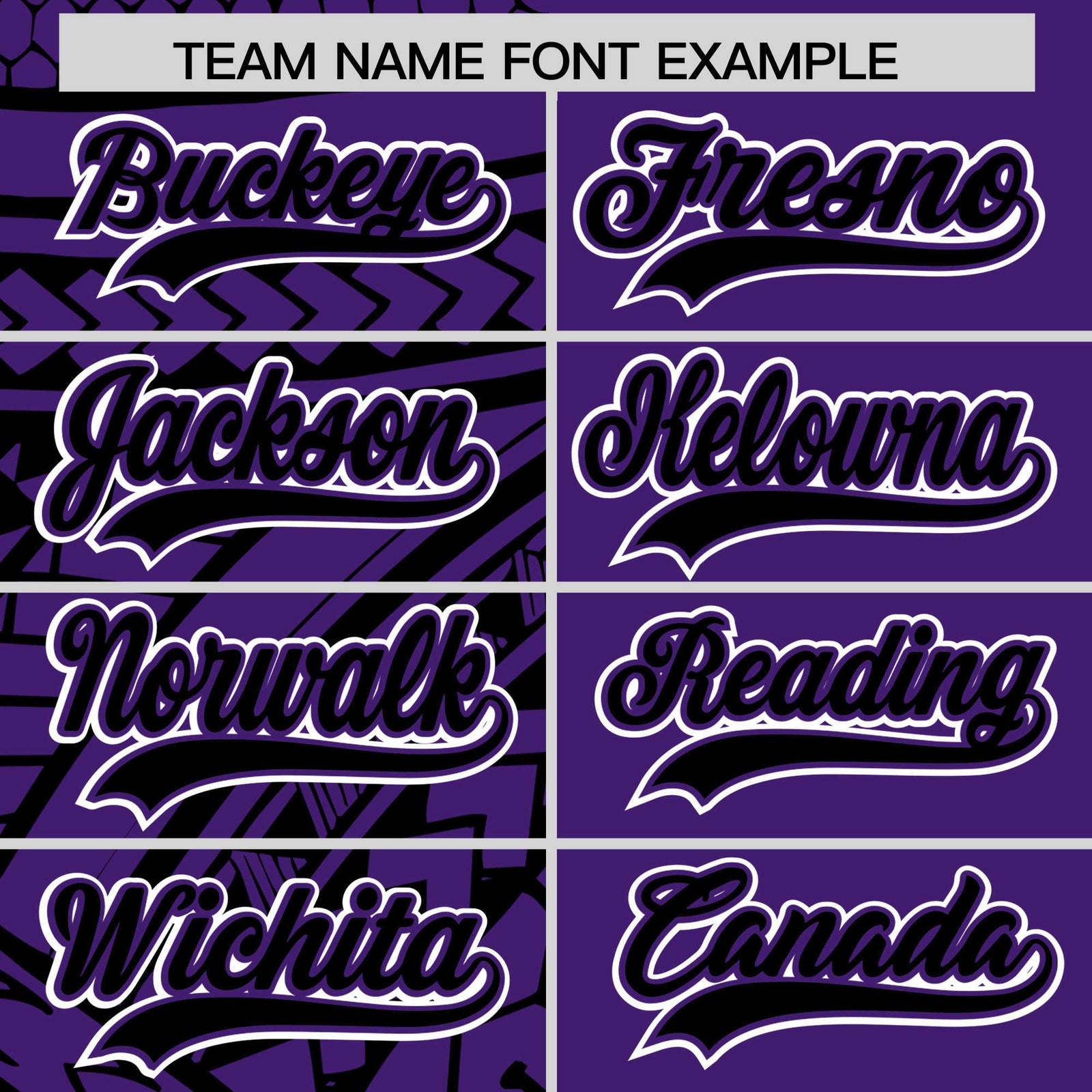 Custom Black Purple Split Fashion Tribal Pattern Authentic Baseball Jersey