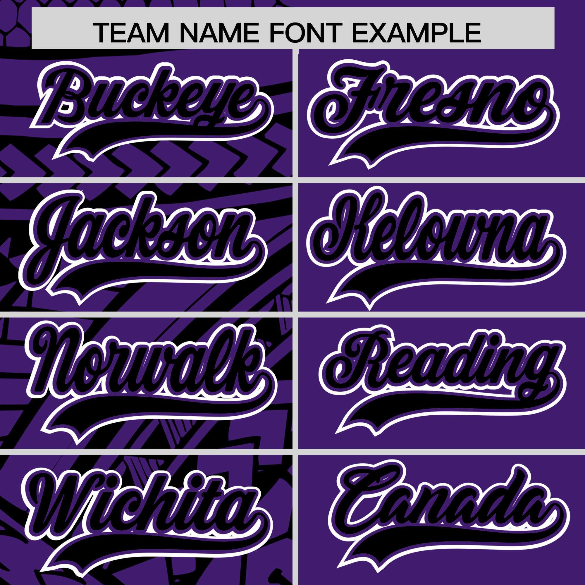 Custom Black Purple Split Fashion Tribal Pattern Authentic Baseball Jersey