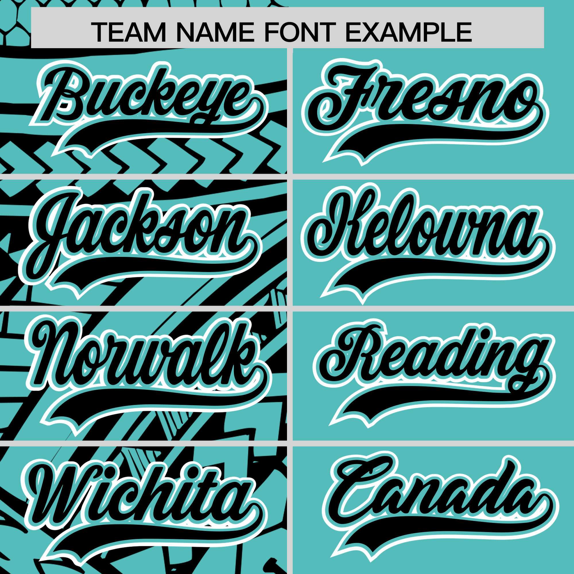 Custom Aqua Black Split Fashion Tribal Pattern Authentic Baseball Jersey