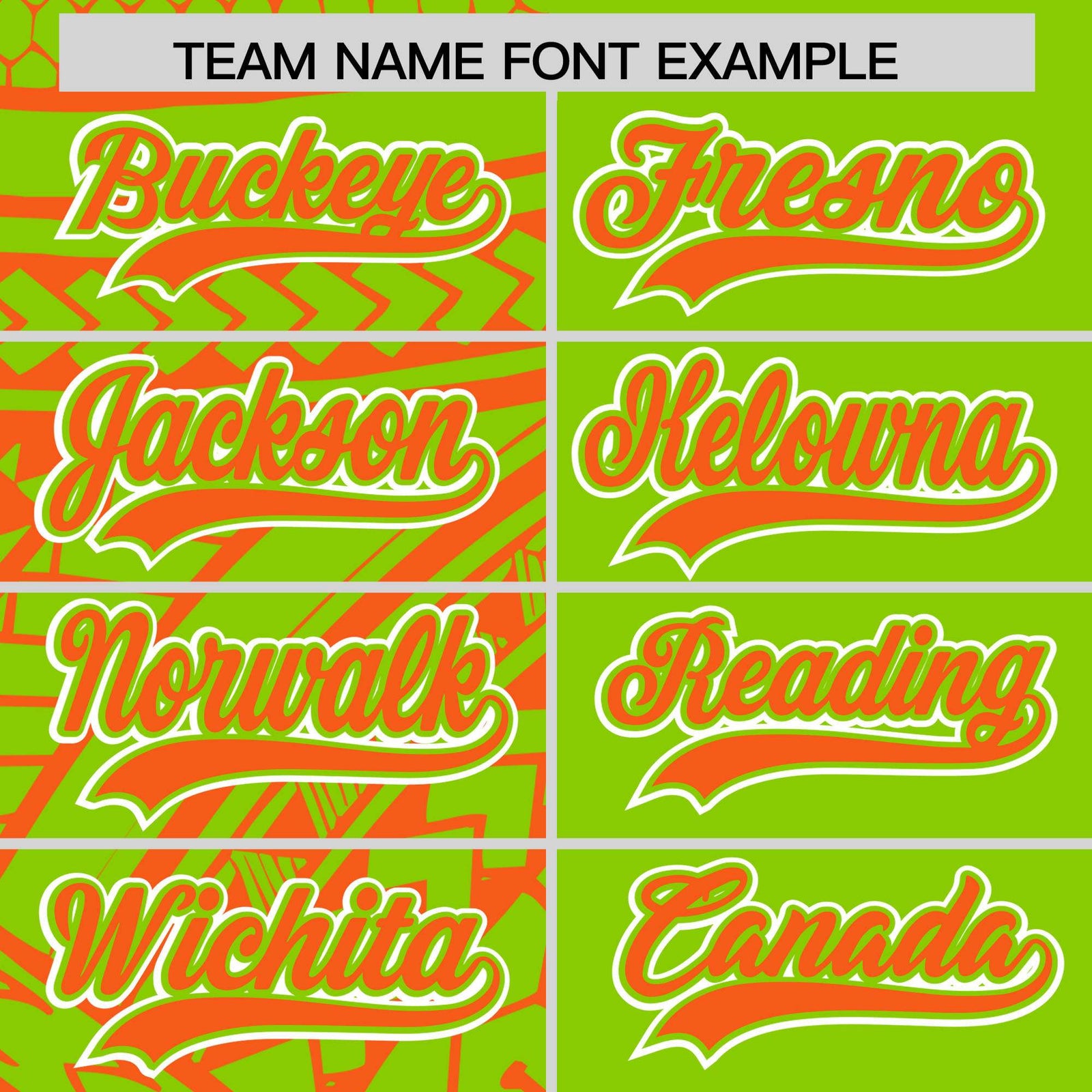 Custom Neon Green Orange Split Fashion Tribal Pattern Authentic Baseball Jersey