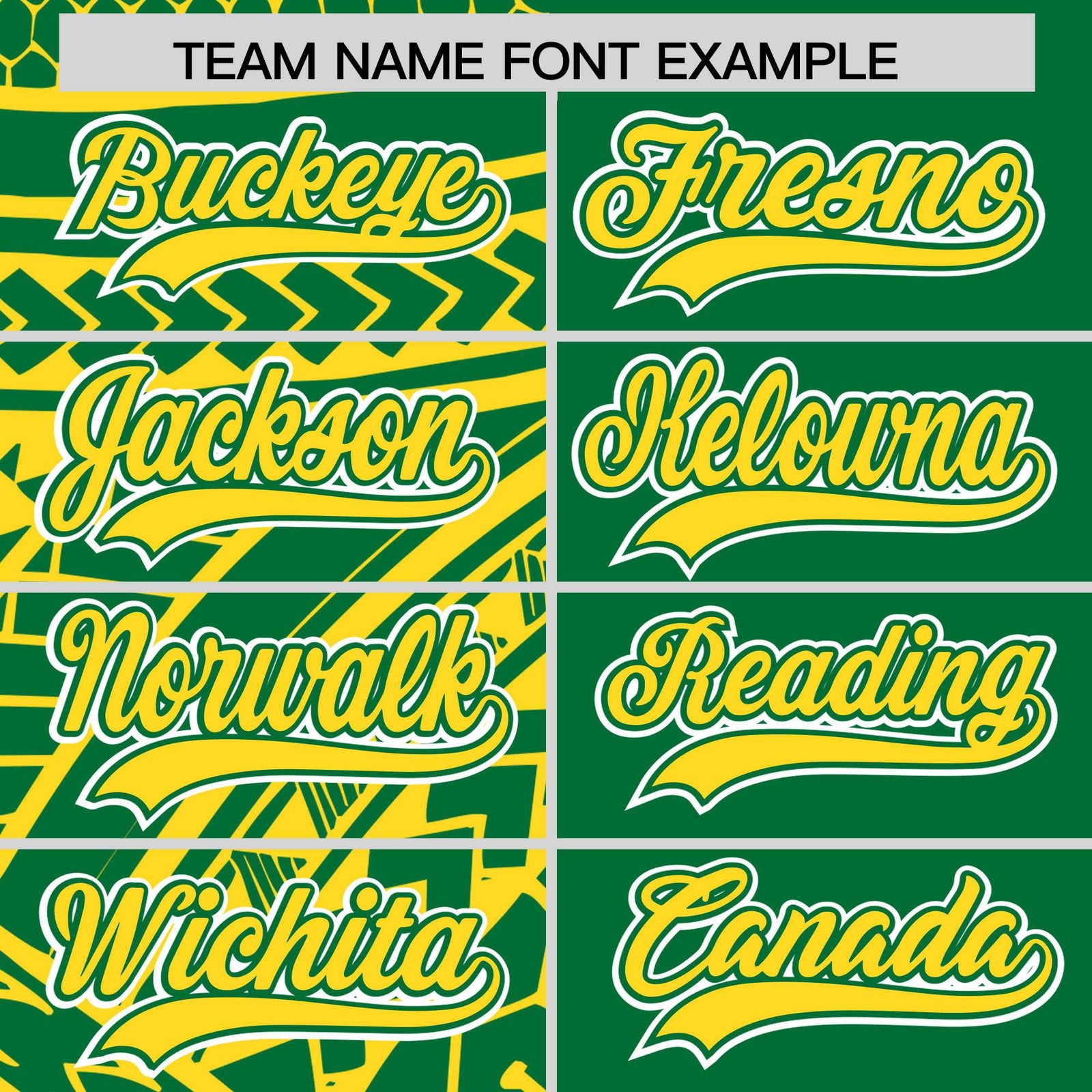 Custom Kelly Green Gold Split Fashion Tribal Pattern Authentic Baseball Jersey