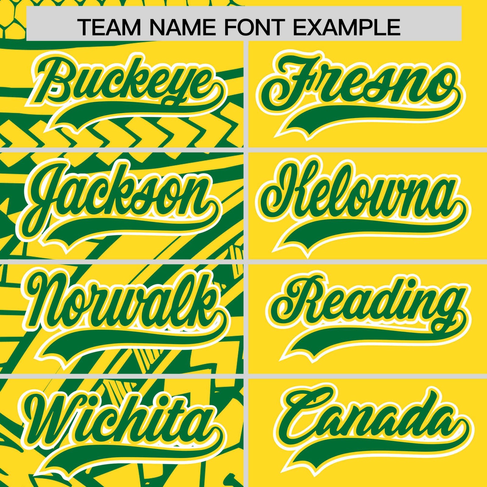 Custom Gold Kelly Green Split Fashion Tribal Pattern Authentic Baseball Jersey