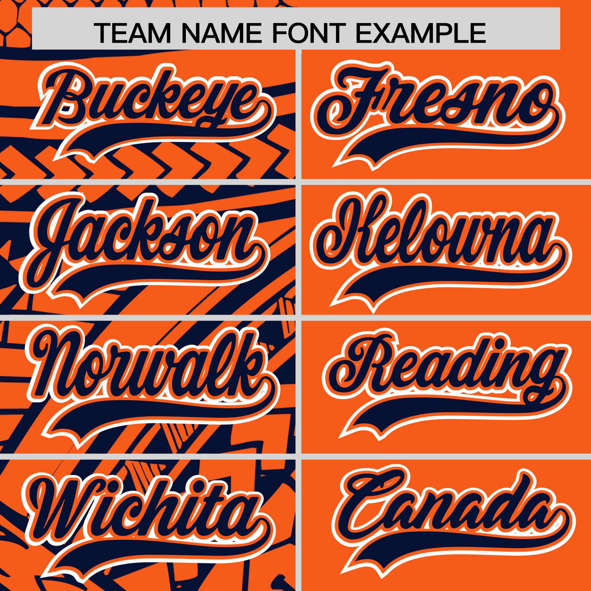 Custom Orange Navy Split Fashion Tribal Pattern Authentic Baseball Jersey