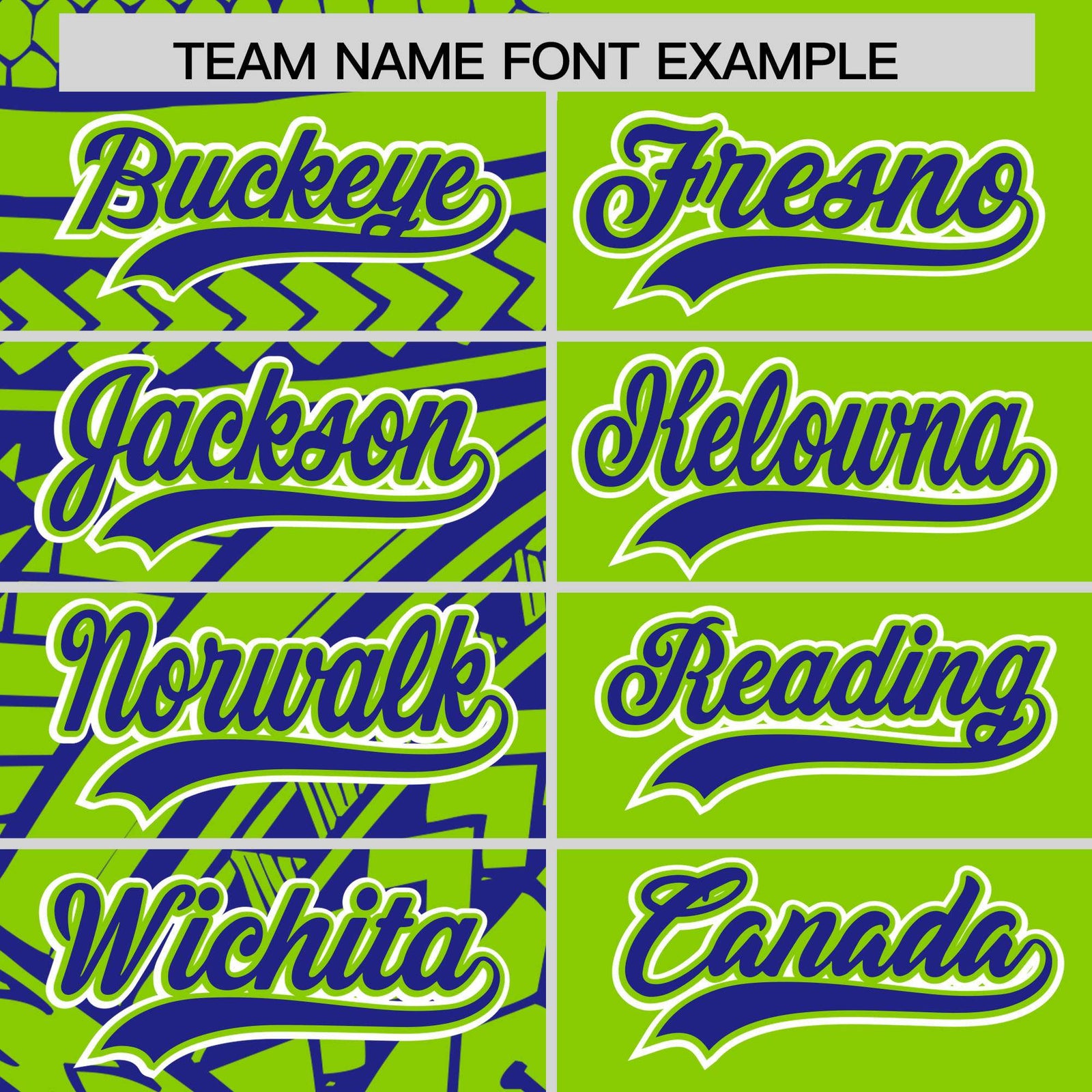 Custom Neon Green Royal Split Fashion Tribal Pattern Authentic Baseball Jersey