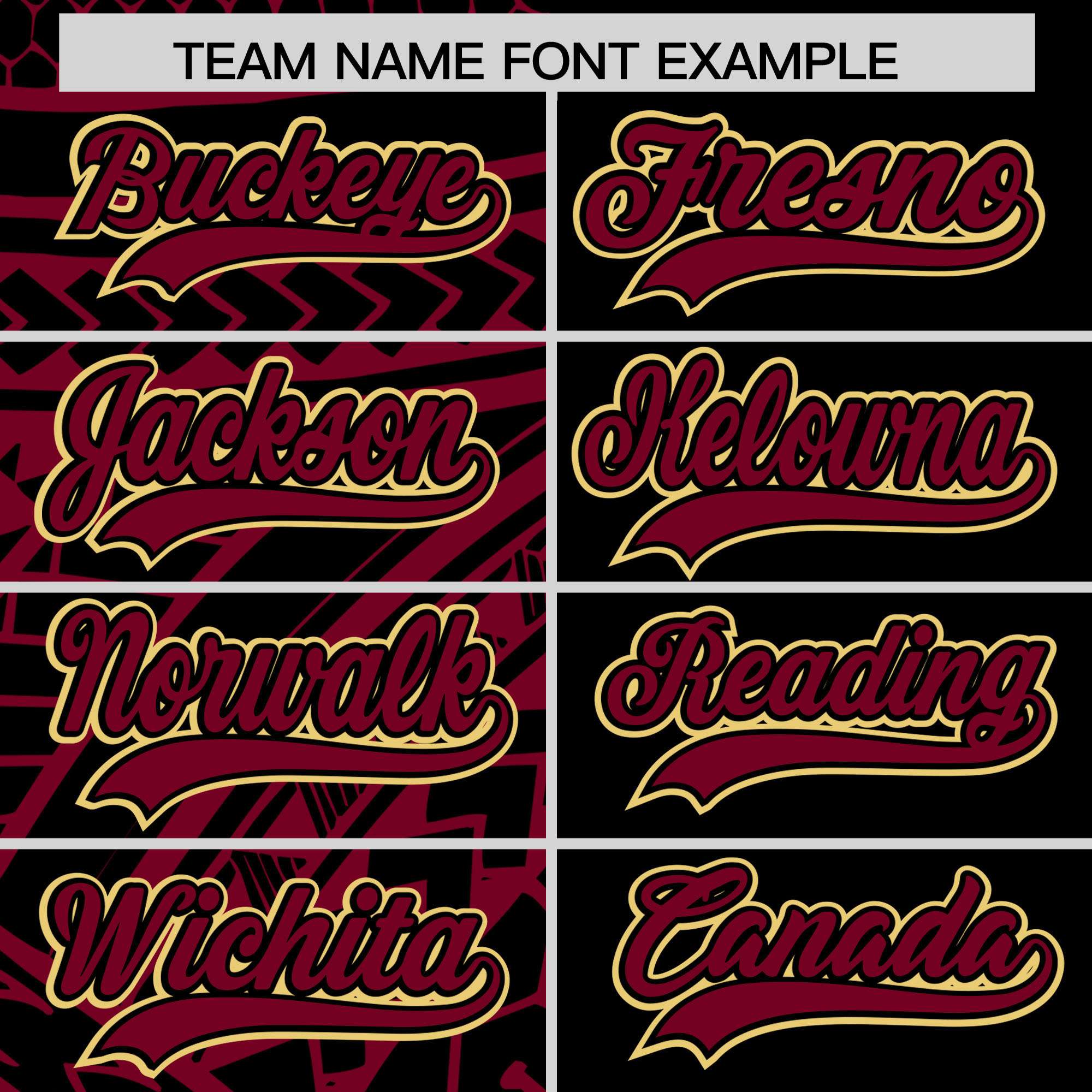 Custom Black Crimson Split Fashion Tribal Pattern Authentic Baseball Jersey