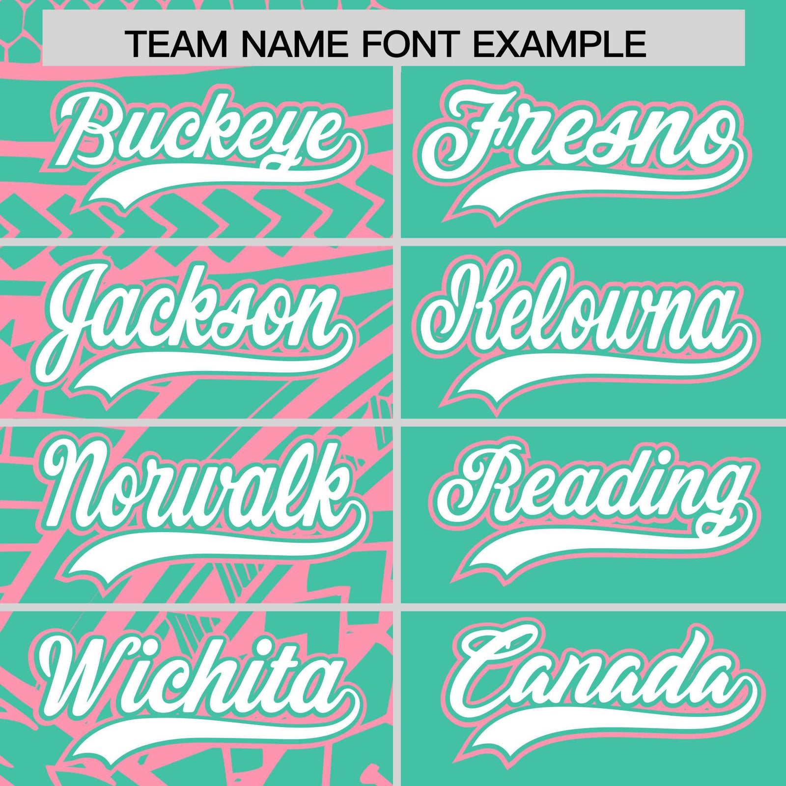 Custom Bright Green Light Pink Split Fashion Tribal Pattern Authentic Baseball Jersey