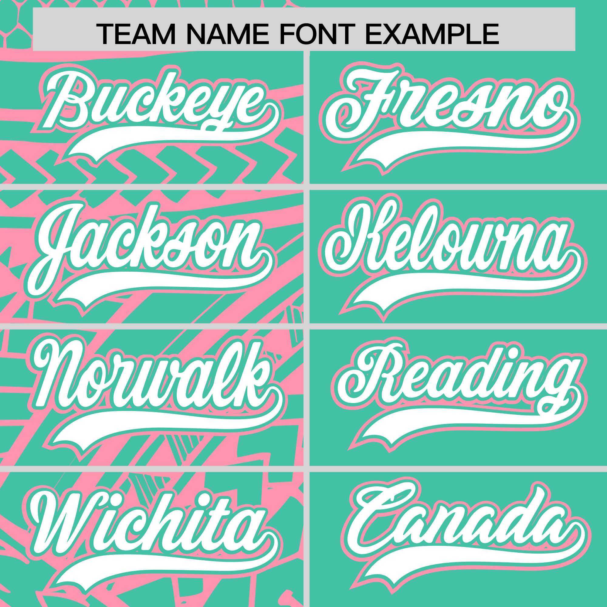 Custom Bright Green Light Pink Split Fashion Tribal Pattern Authentic Baseball Jersey