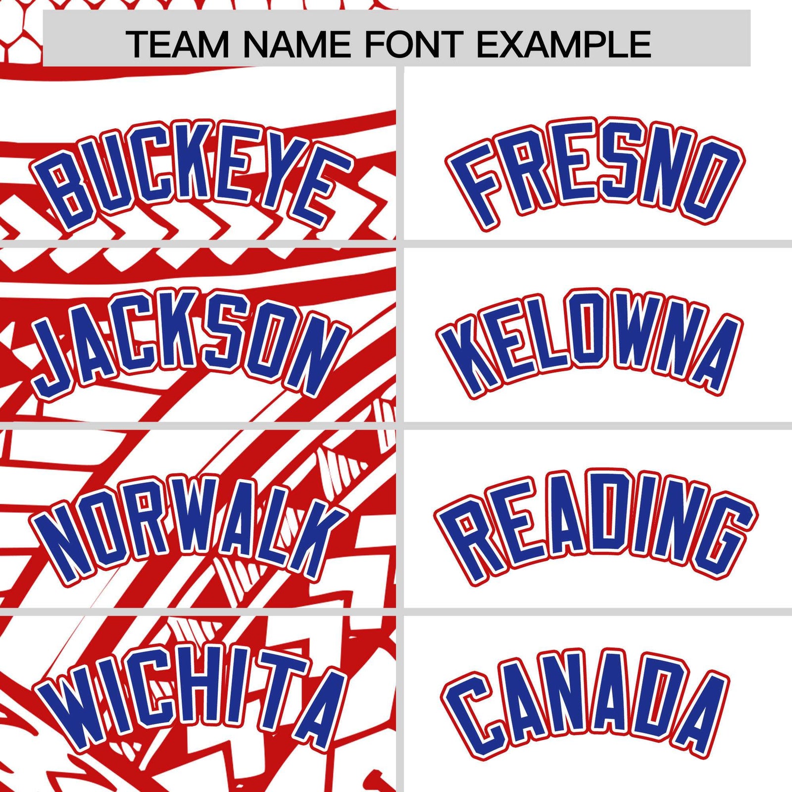 Custom White Red Split Fashion Tribal Pattern Authentic Baseball Jersey