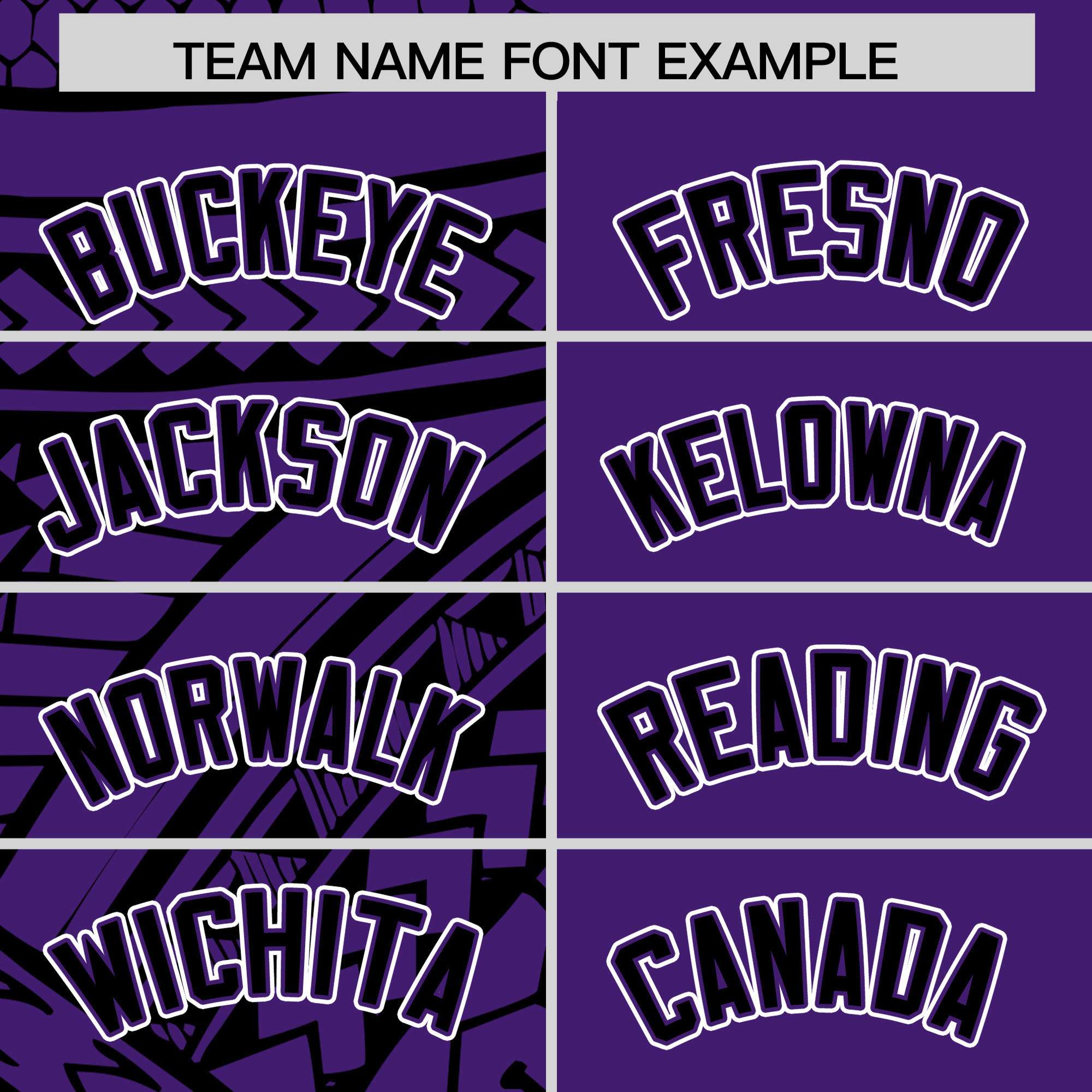 Custom Black Purple Split Fashion Tribal Pattern Authentic Baseball Jersey