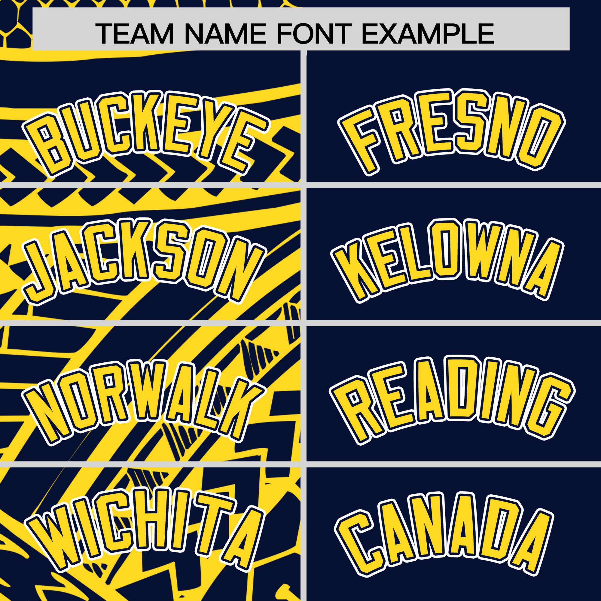 Custom Navy Gold Split Fashion Tribal Pattern Authentic Baseball Jersey