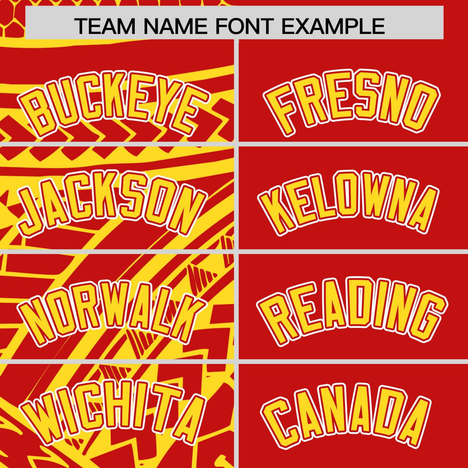 Custom Red Gold Split Fashion Tribal Pattern Authentic Baseball Jersey