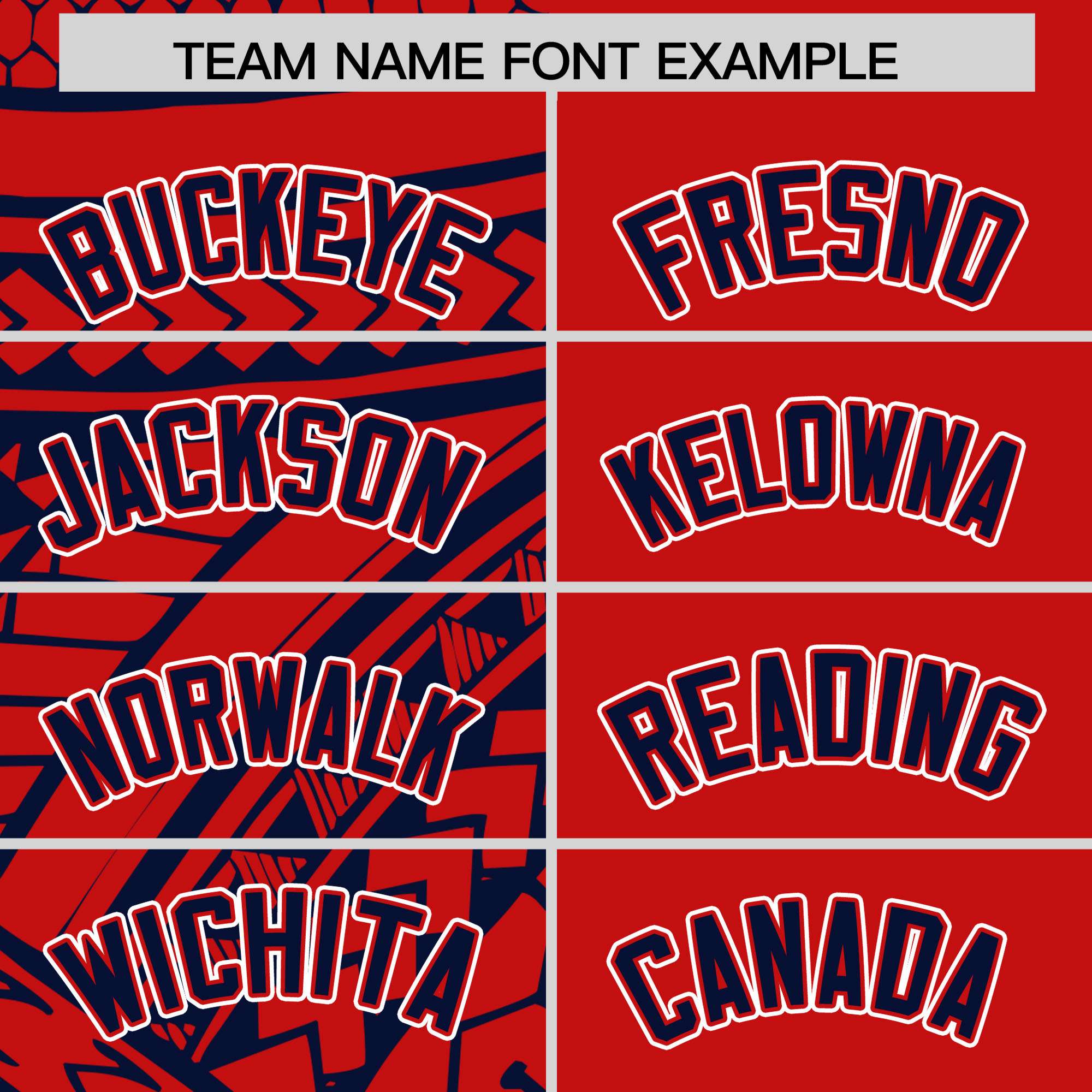 Custom Red Navy Split Fashion Tribal Pattern Authentic Baseball Jersey