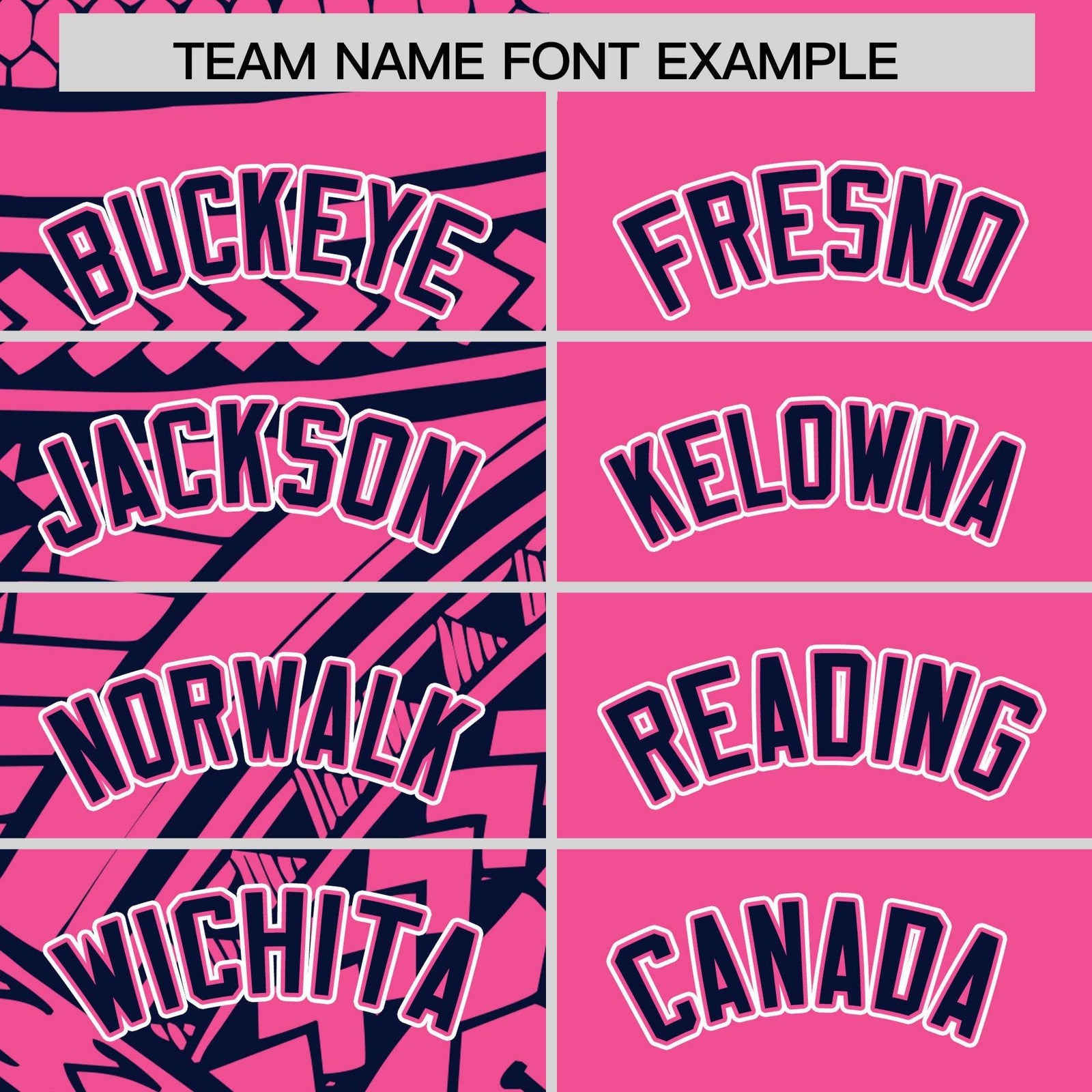 Custom Pink Navy Split Fashion Tribal Pattern Authentic Baseball Jersey