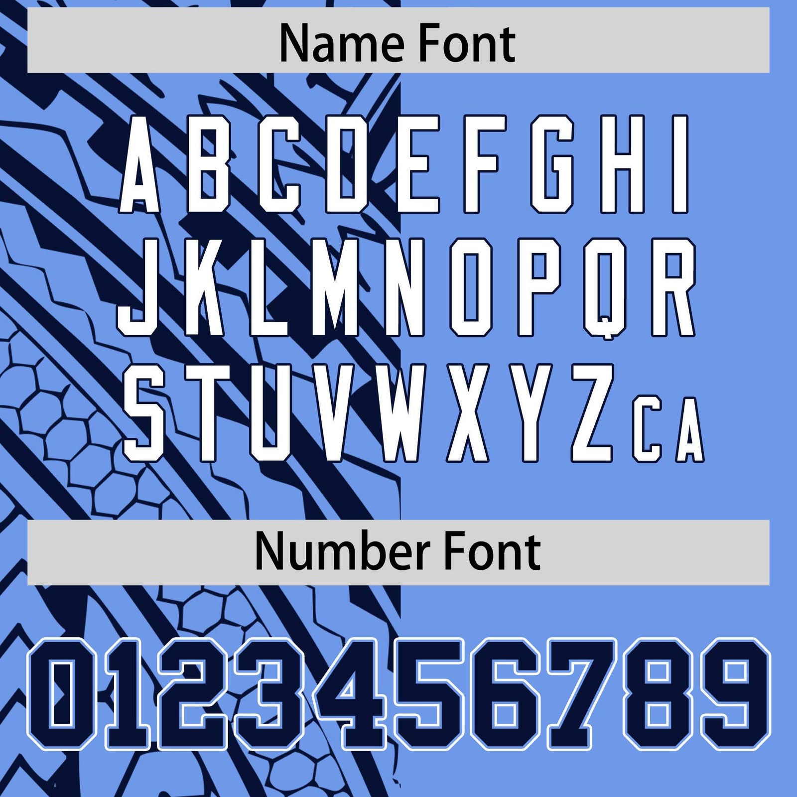 Custom Light Blue Navy Split Fashion Tribal Pattern Authentic Baseball Jersey