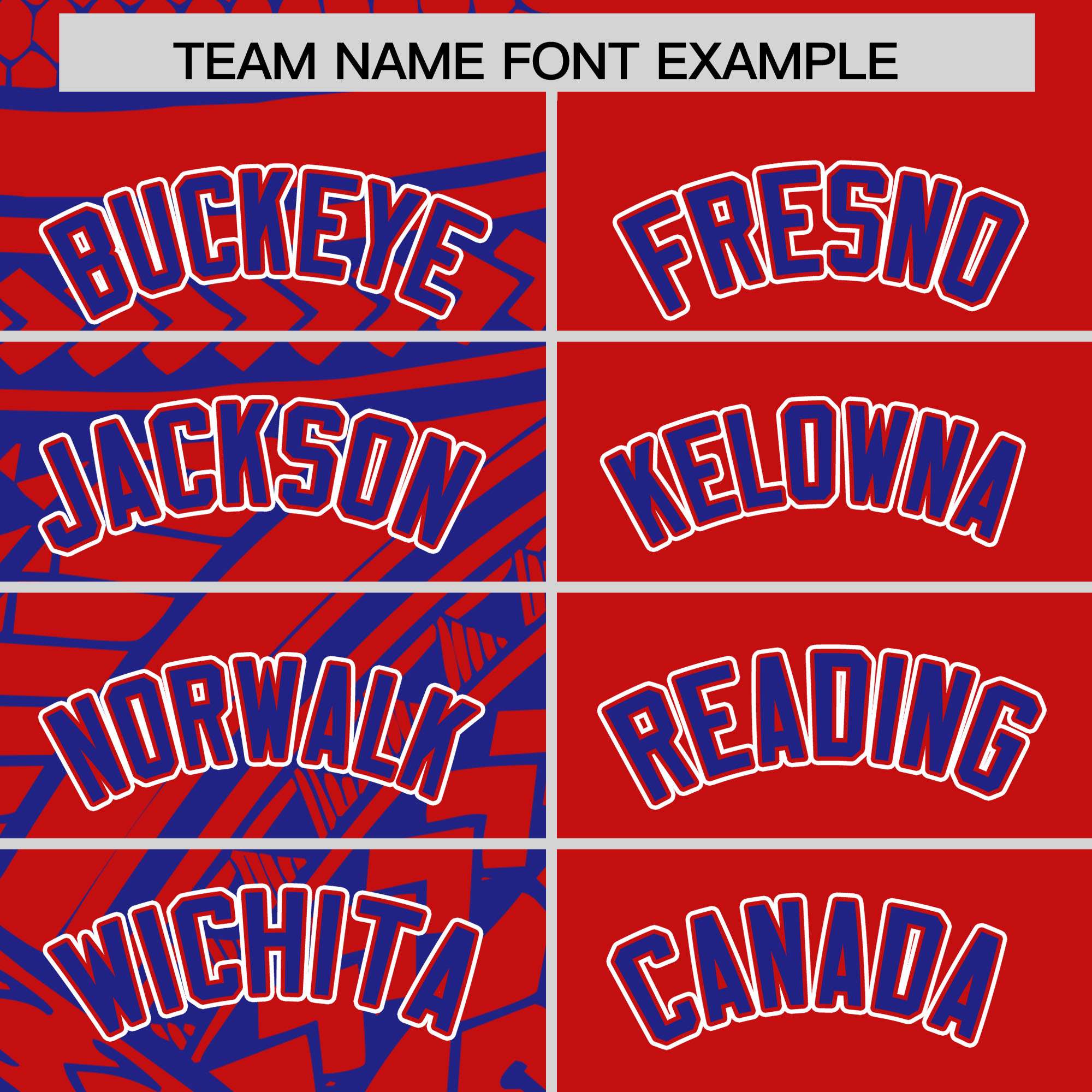 Custom Red Royal Split Fashion Tribal Pattern Authentic Baseball Jersey