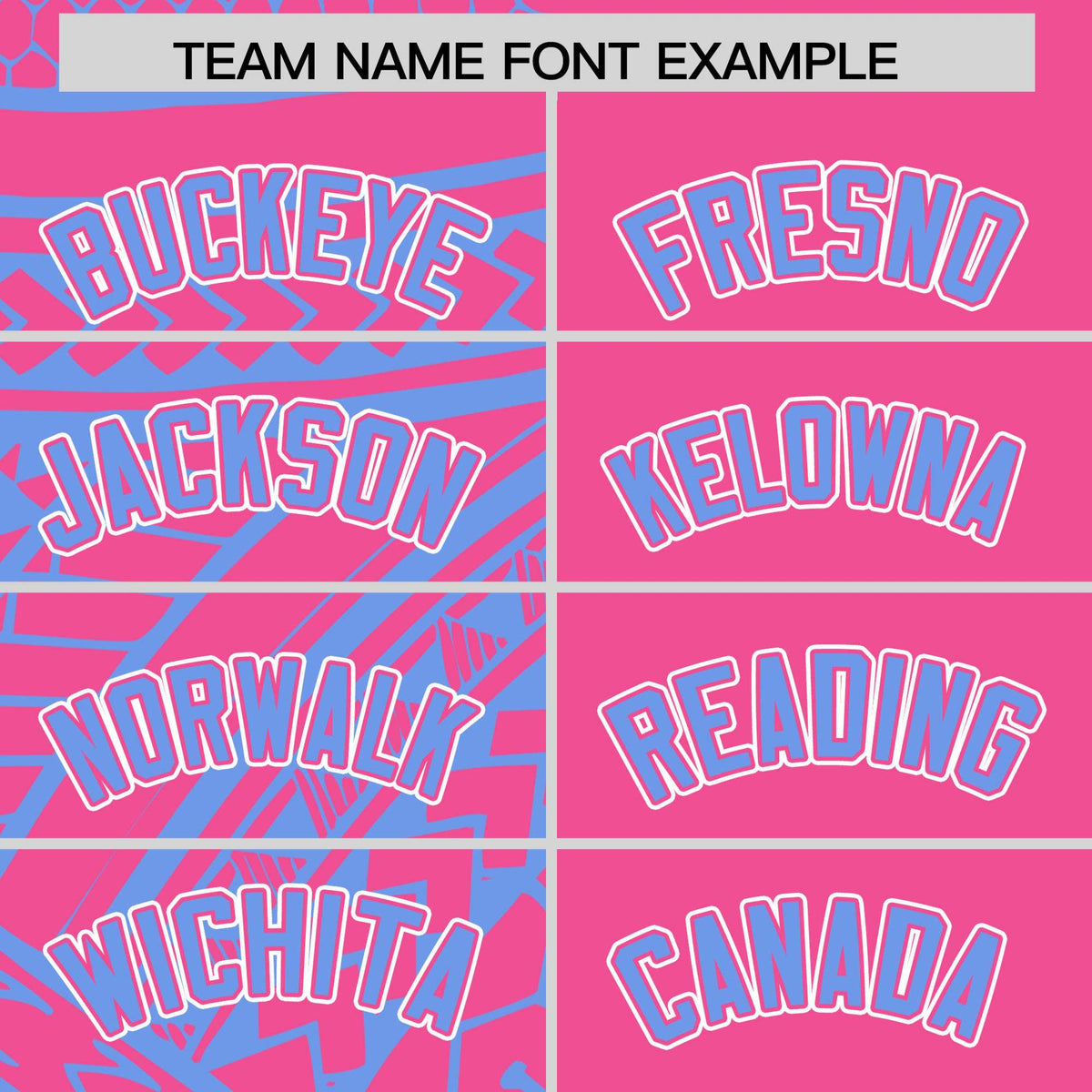 Custom Pink Light Blue Split Fashion Tribal Pattern Authentic Baseball Jersey