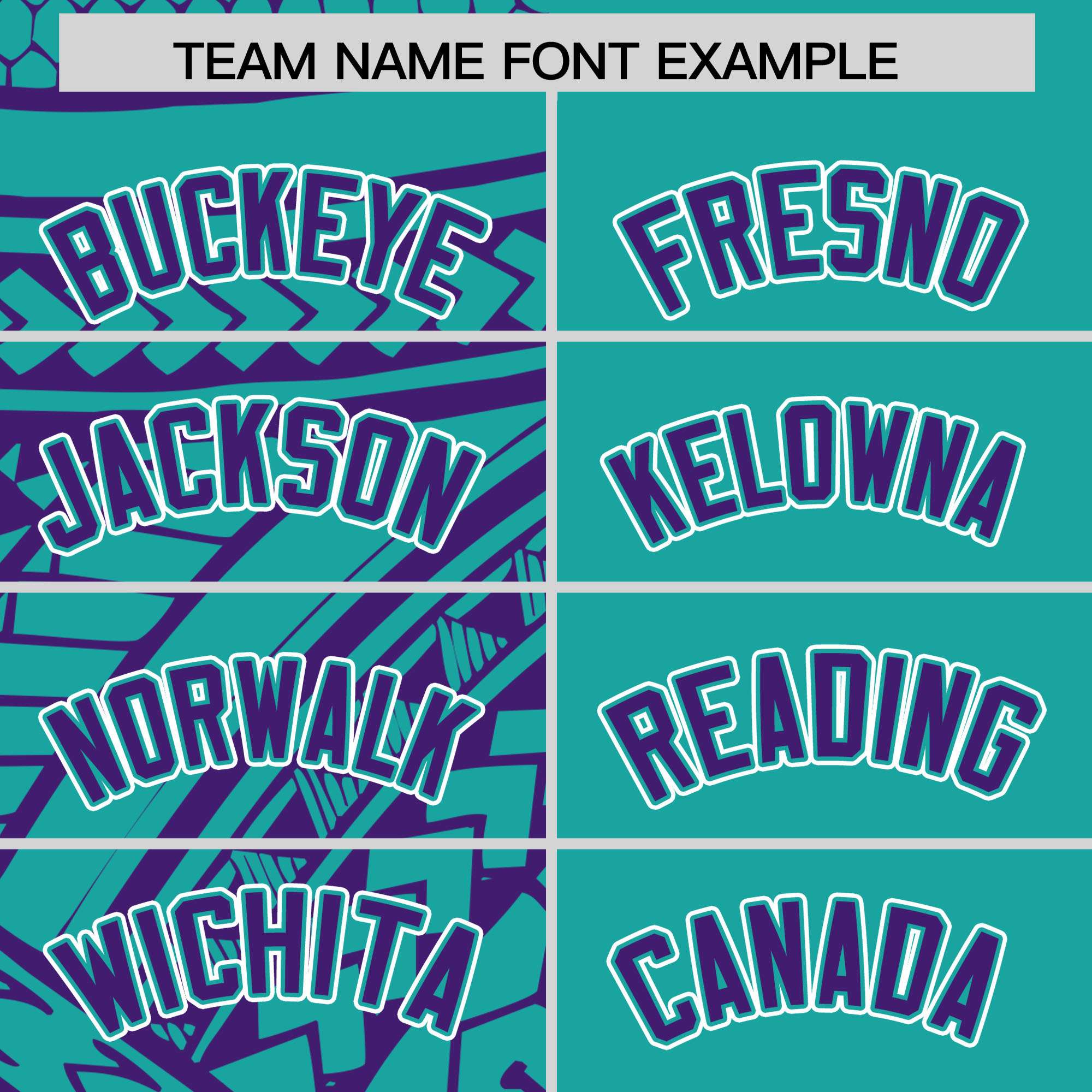 Custom Purple Aqua Split Fashion Tribal Pattern Authentic Baseball Jersey