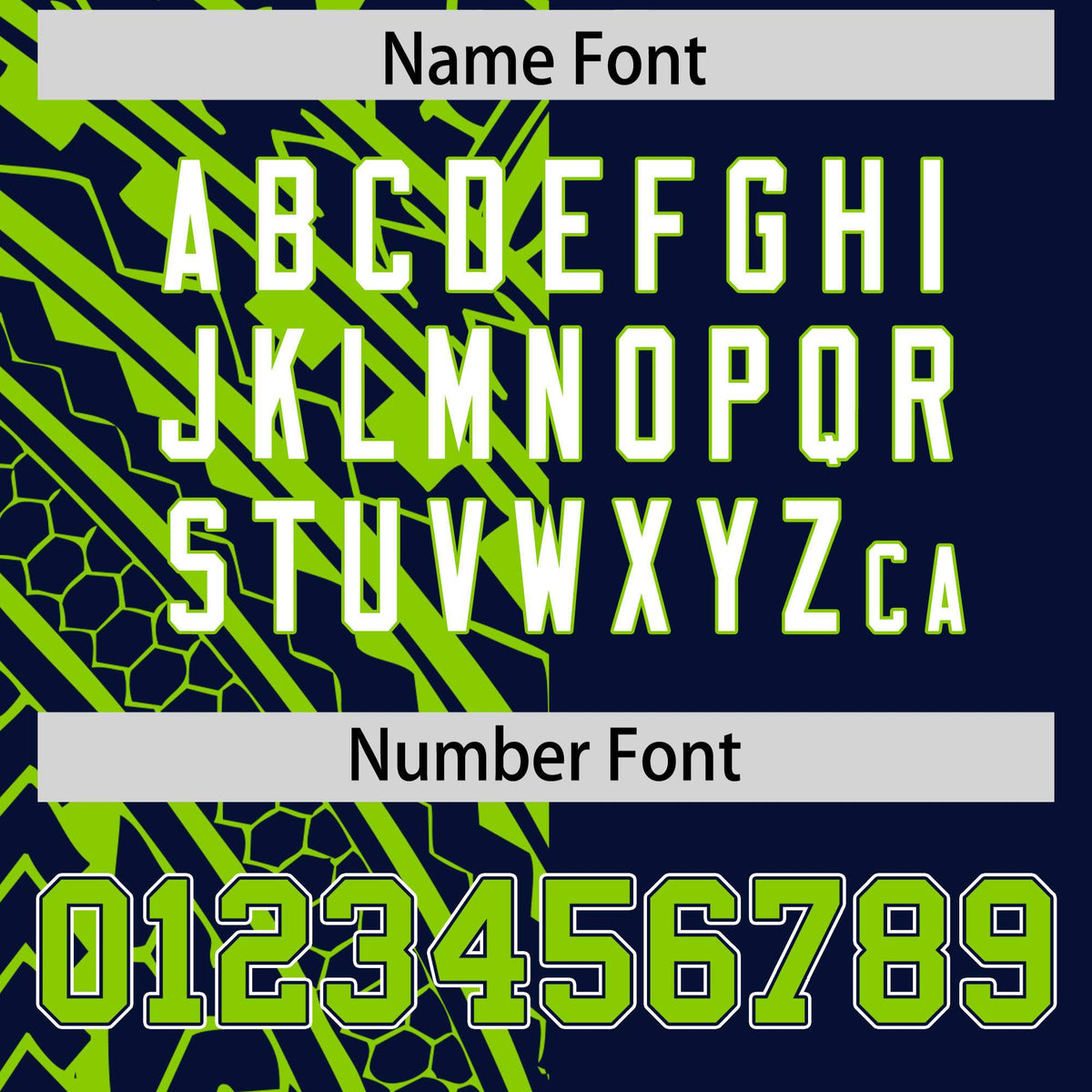 Custom Navy Neon Green Split Fashion Tribal Pattern Authentic Baseball Jersey