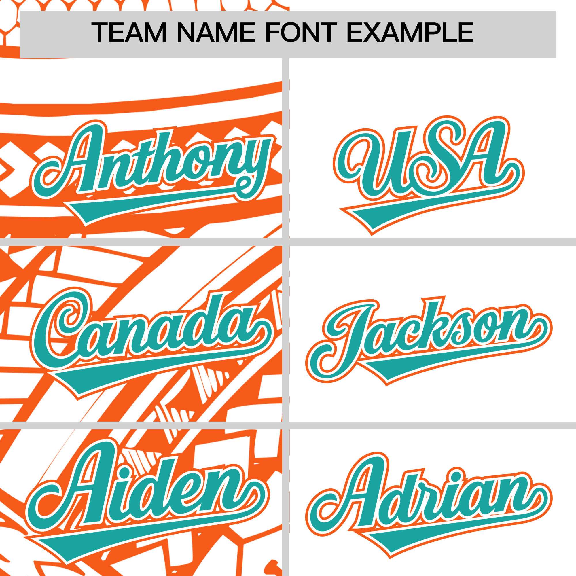 Custom White Orange Split Fashion Tribal Pattern Authentic Baseball Jersey