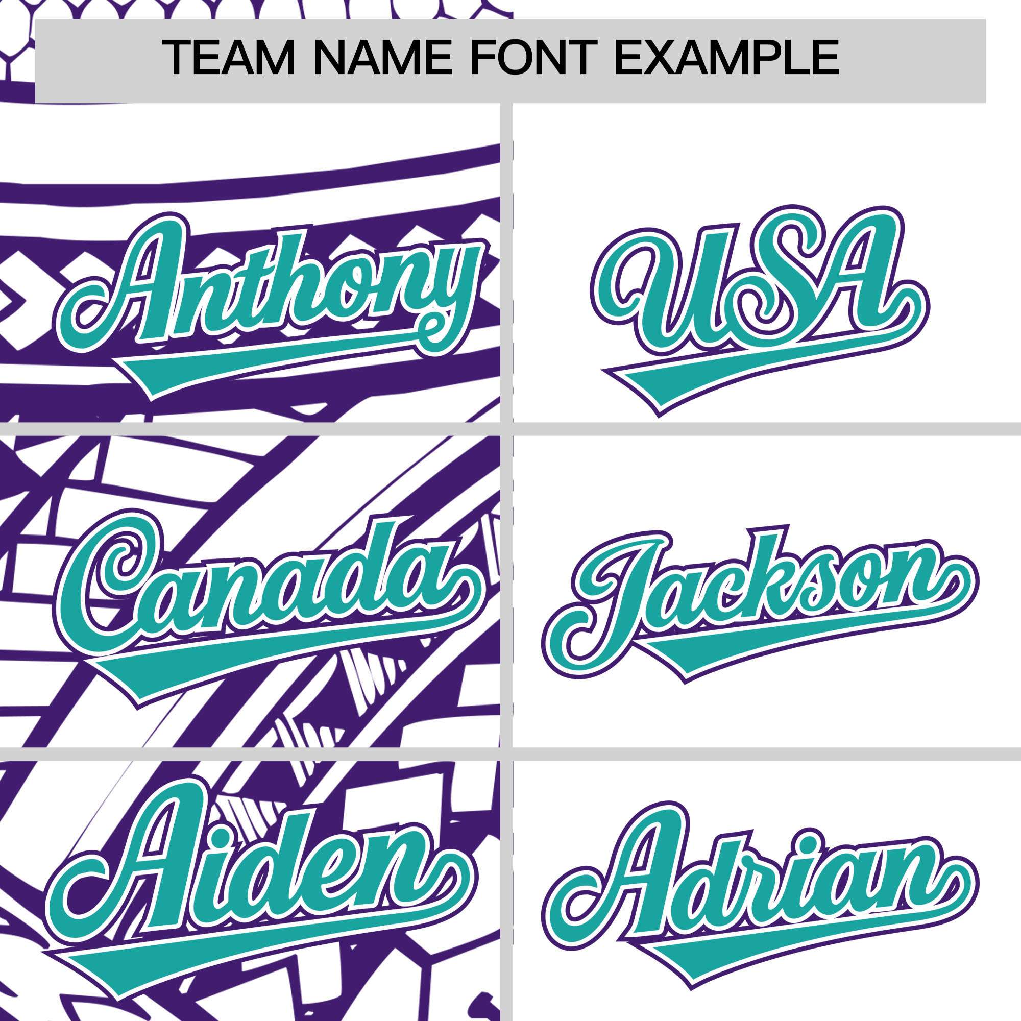 Custom White Purple Split Fashion Tribal Pattern Authentic Baseball Jersey