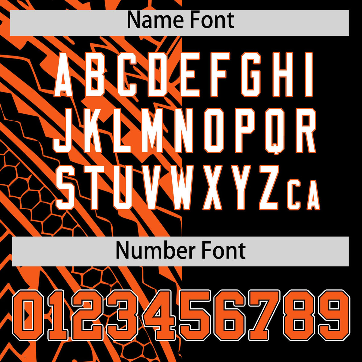 Custom Black Orange Split Fashion Tribal Pattern Authentic Baseball Jersey