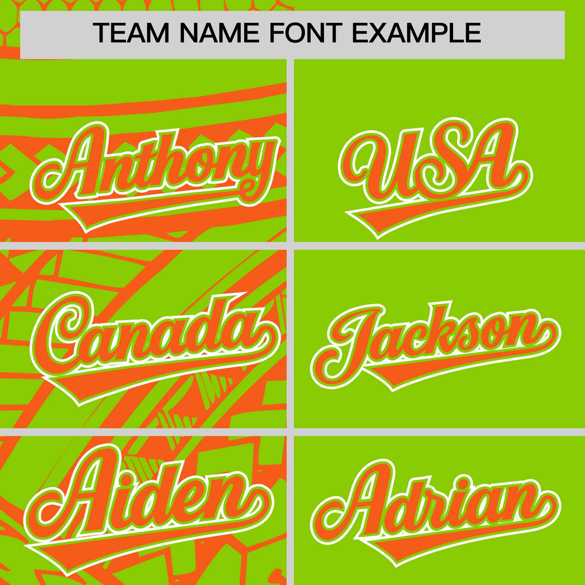 Custom Neon Green Orange Split Fashion Tribal Pattern Authentic Baseball Jersey