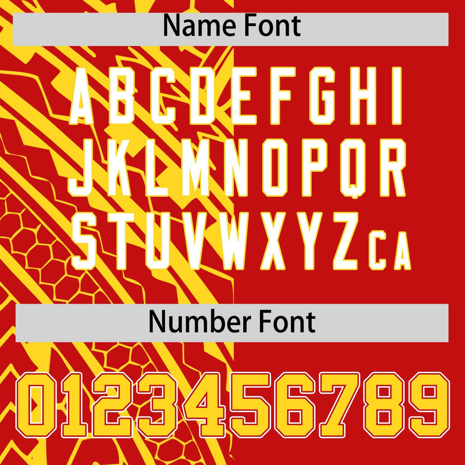 Custom Red Gold Split Fashion Tribal Pattern Authentic Baseball Jersey