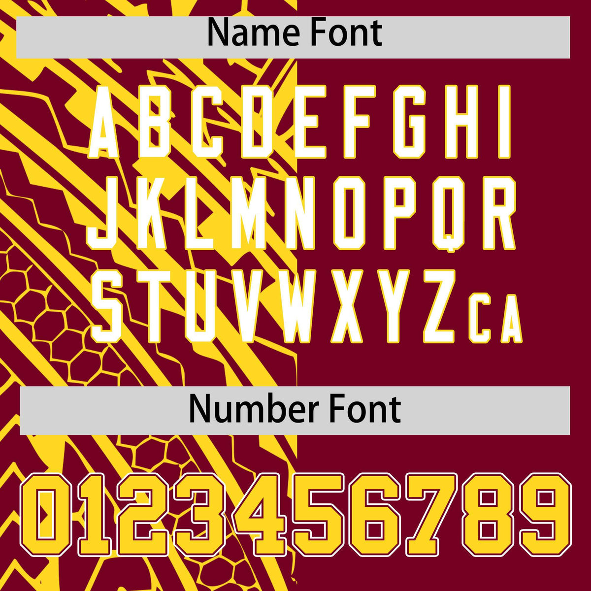 Custom Crimson Gold Split Fashion Tribal Pattern Authentic Baseball Jersey