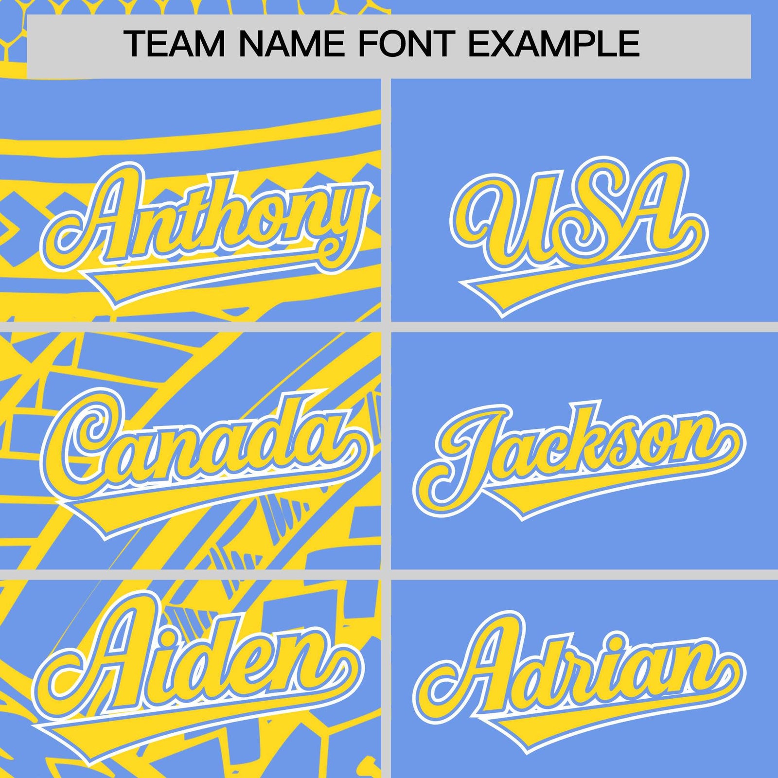 Custom Light Blue Gold Split Fashion Tribal Pattern Authentic Baseball Jersey