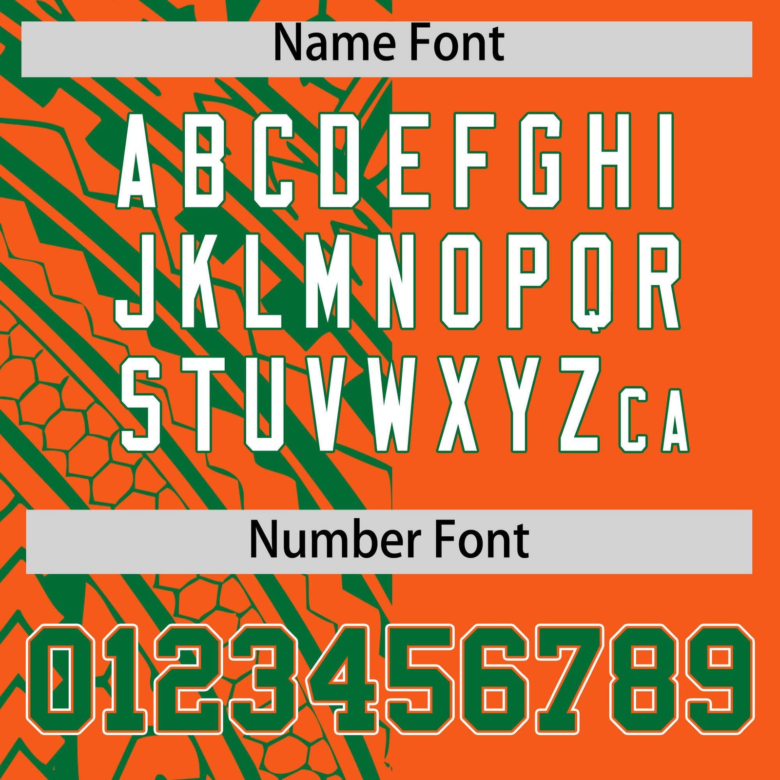 Custom Orange Kelly Green Split Fashion Tribal Pattern Authentic Baseball Jersey