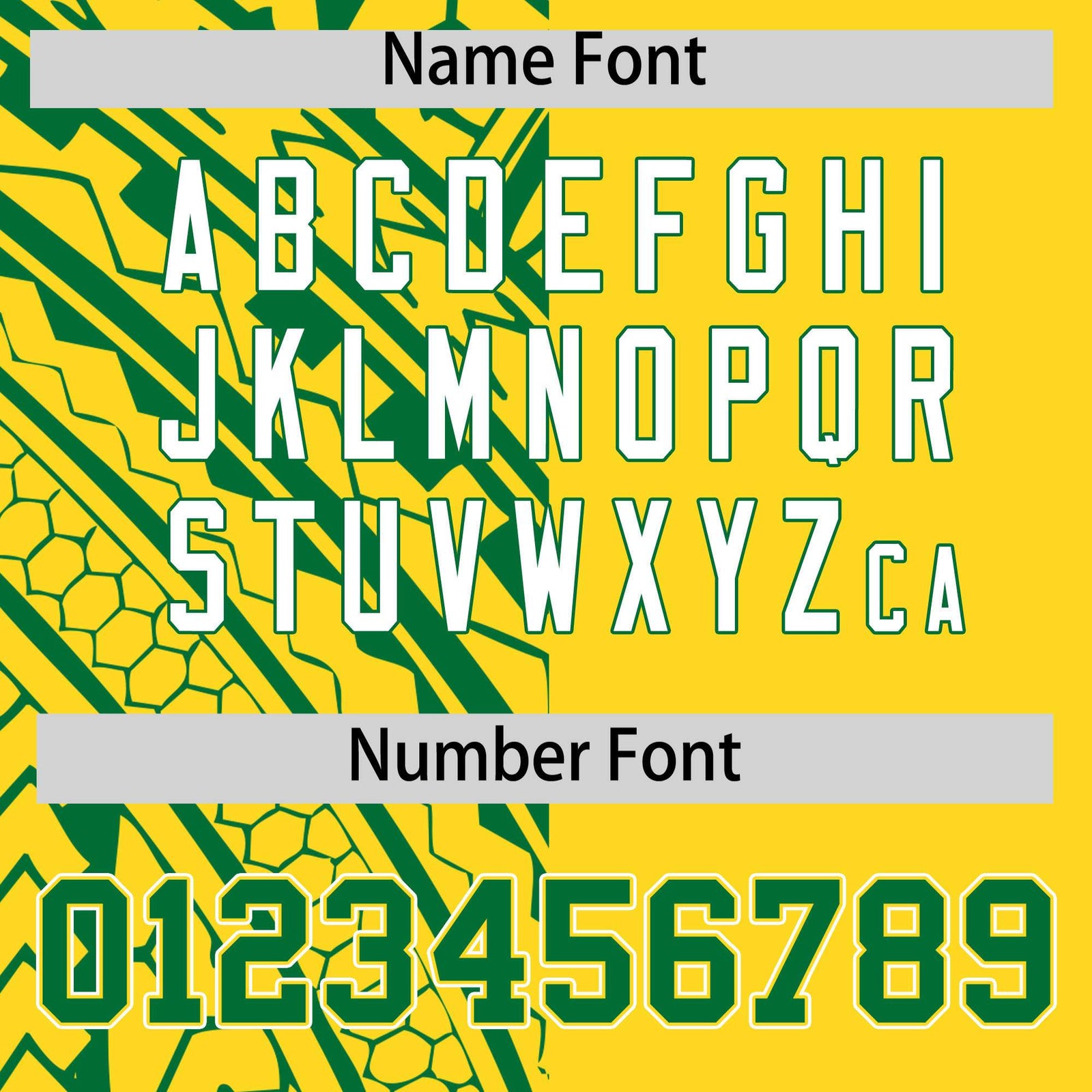 Custom Gold Kelly Green Split Fashion Tribal Pattern Authentic Baseball Jersey