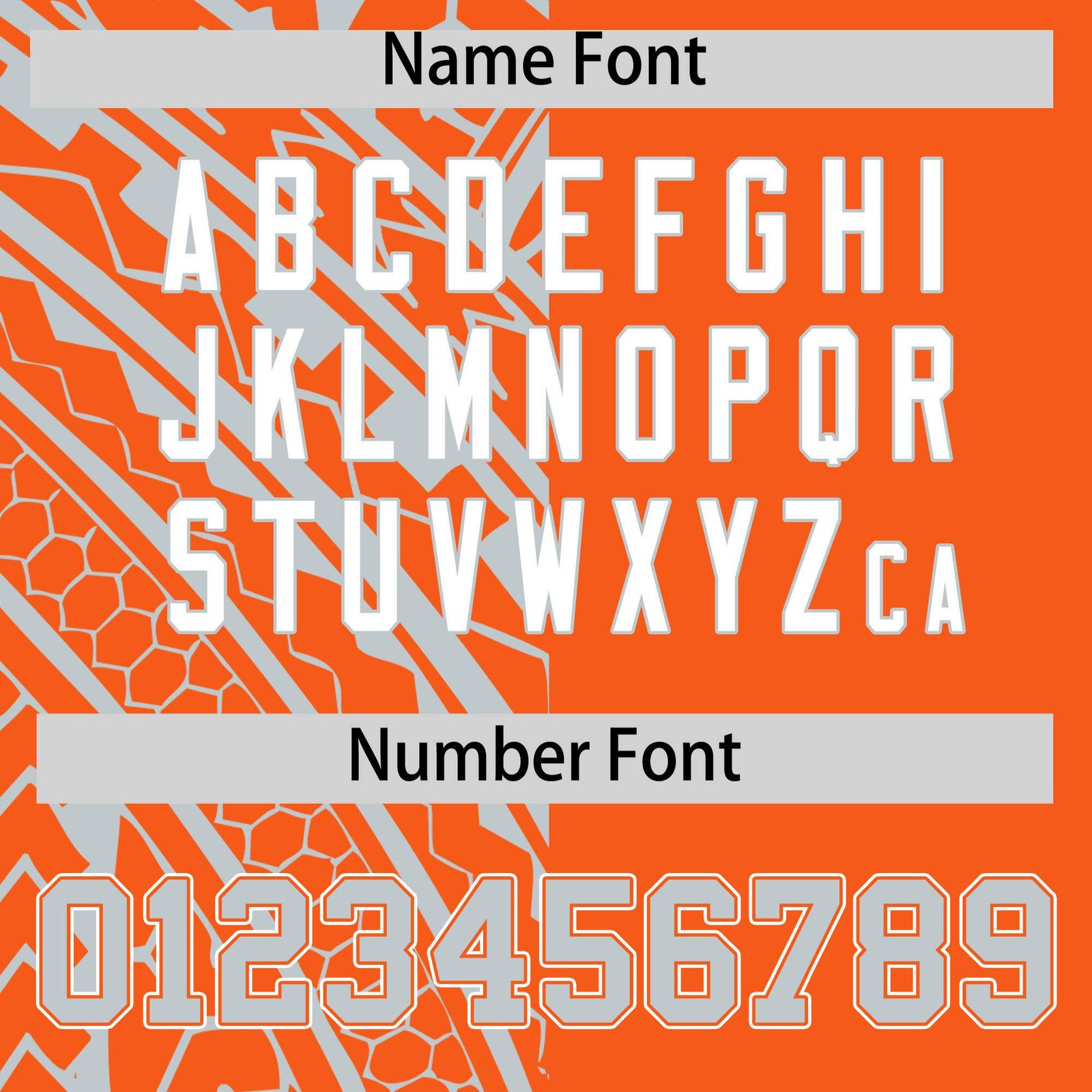 Custom Orange Silver Split Fashion Tribal Pattern Authentic Baseball Jersey