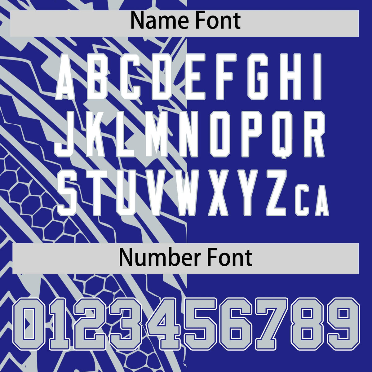 Custom Royal Silver Split Fashion Tribal Pattern Authentic Baseball Jersey