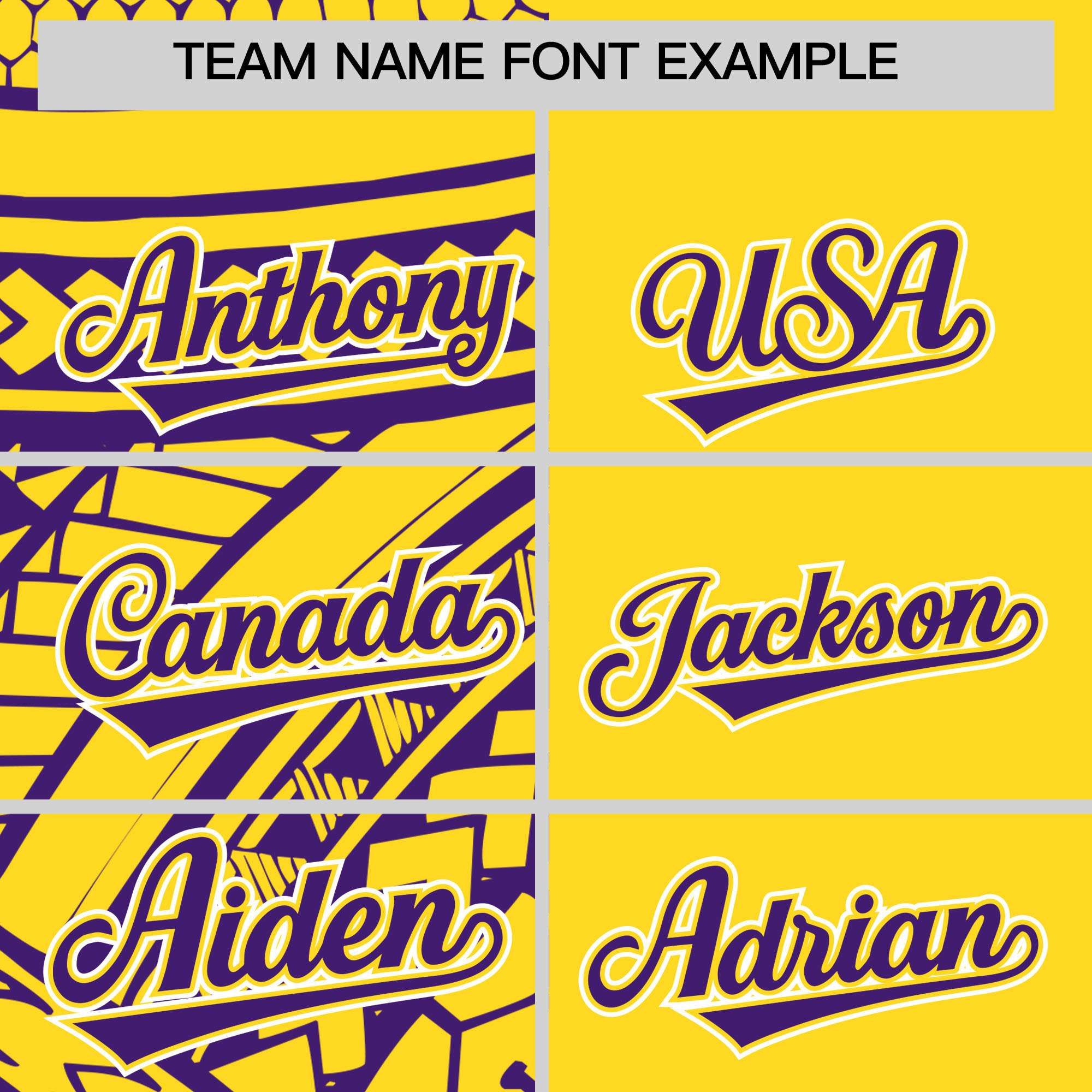 Custom Gold Purple Split Fashion Tribal Pattern Authentic Baseball Jersey