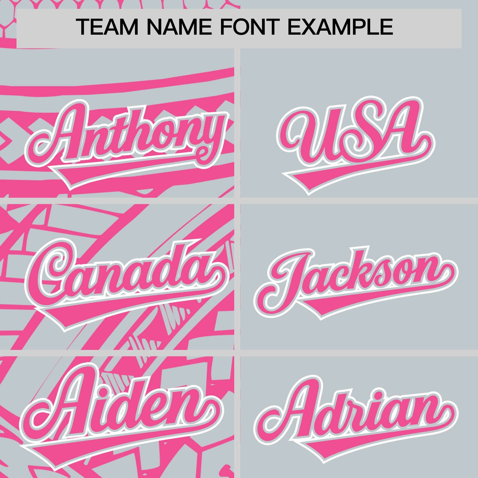 Custom Silver Pink Split Fashion Tribal Pattern Authentic Baseball Jersey