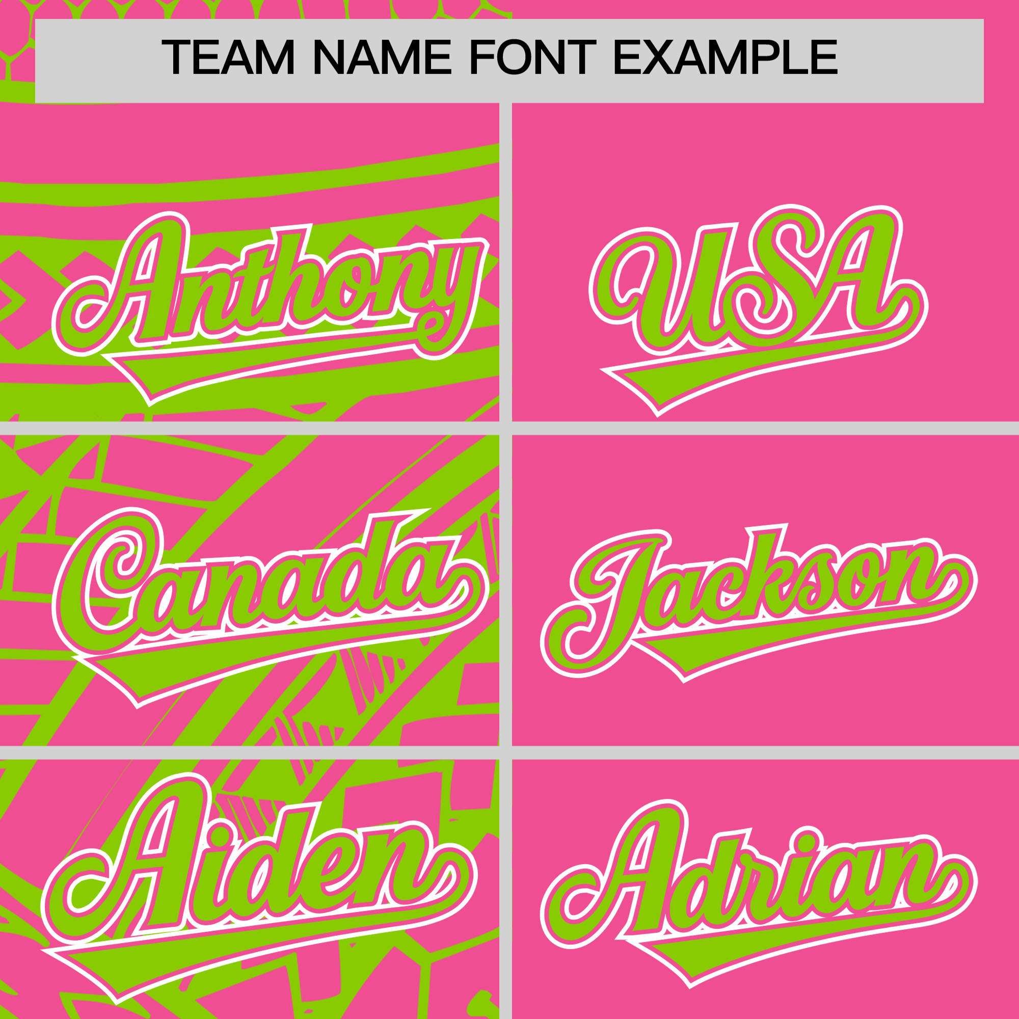 Custom Pink Neon Green Split Fashion Tribal Pattern Authentic Baseball Jersey