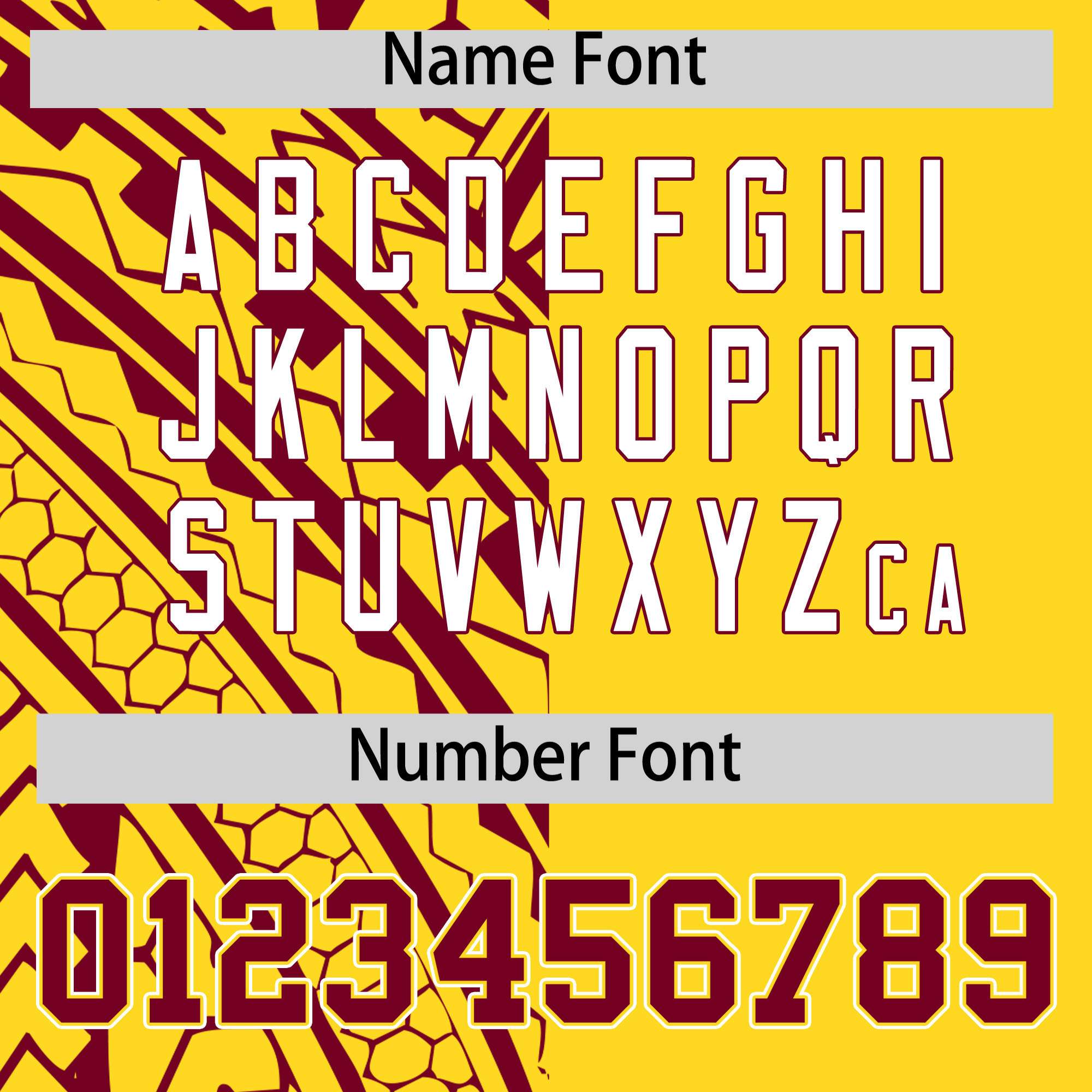 Custom Gold Crimson Split Fashion Tribal Pattern Authentic Baseball Jersey