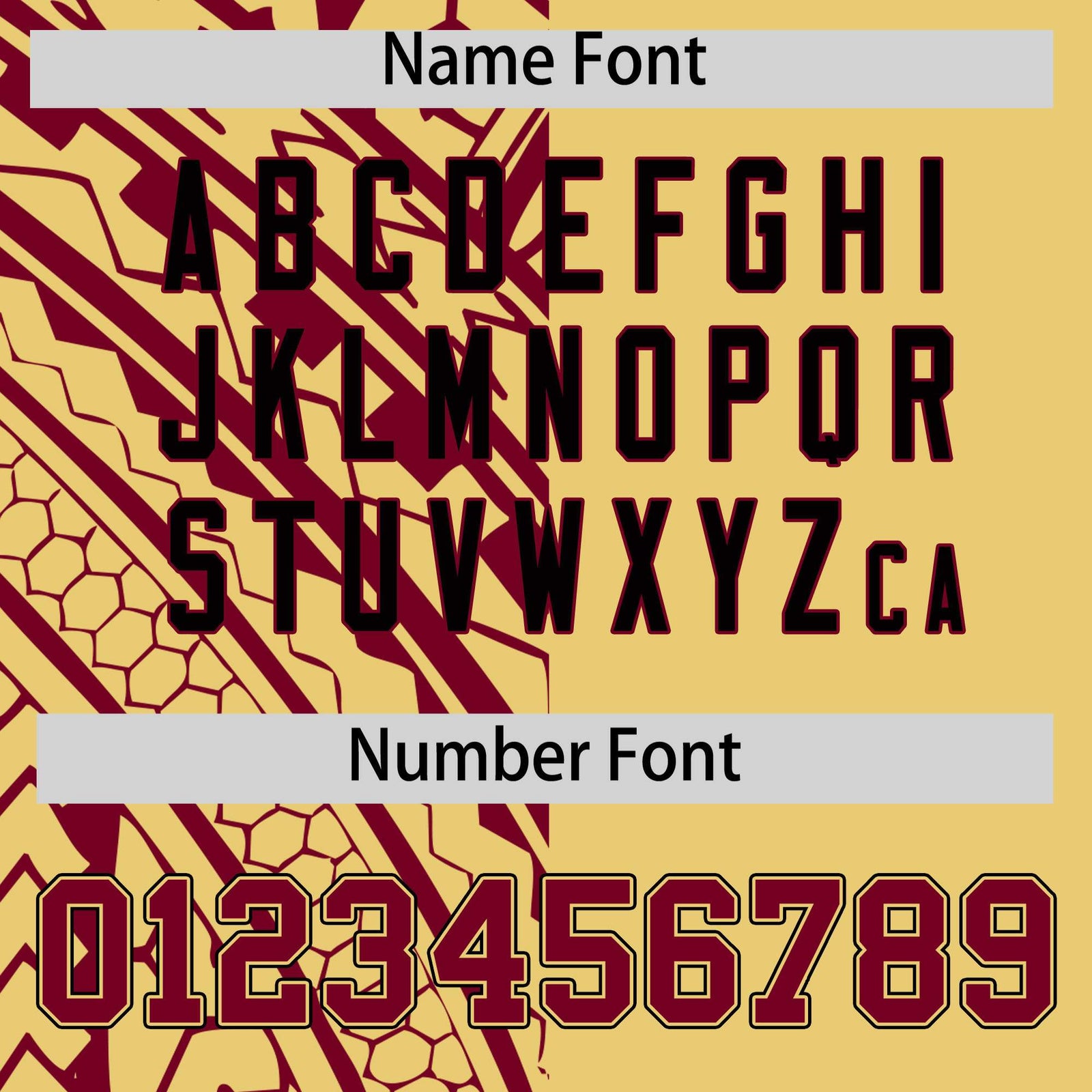 Custom Khaki Crimson Split Fashion Tribal Pattern Authentic Baseball Jersey