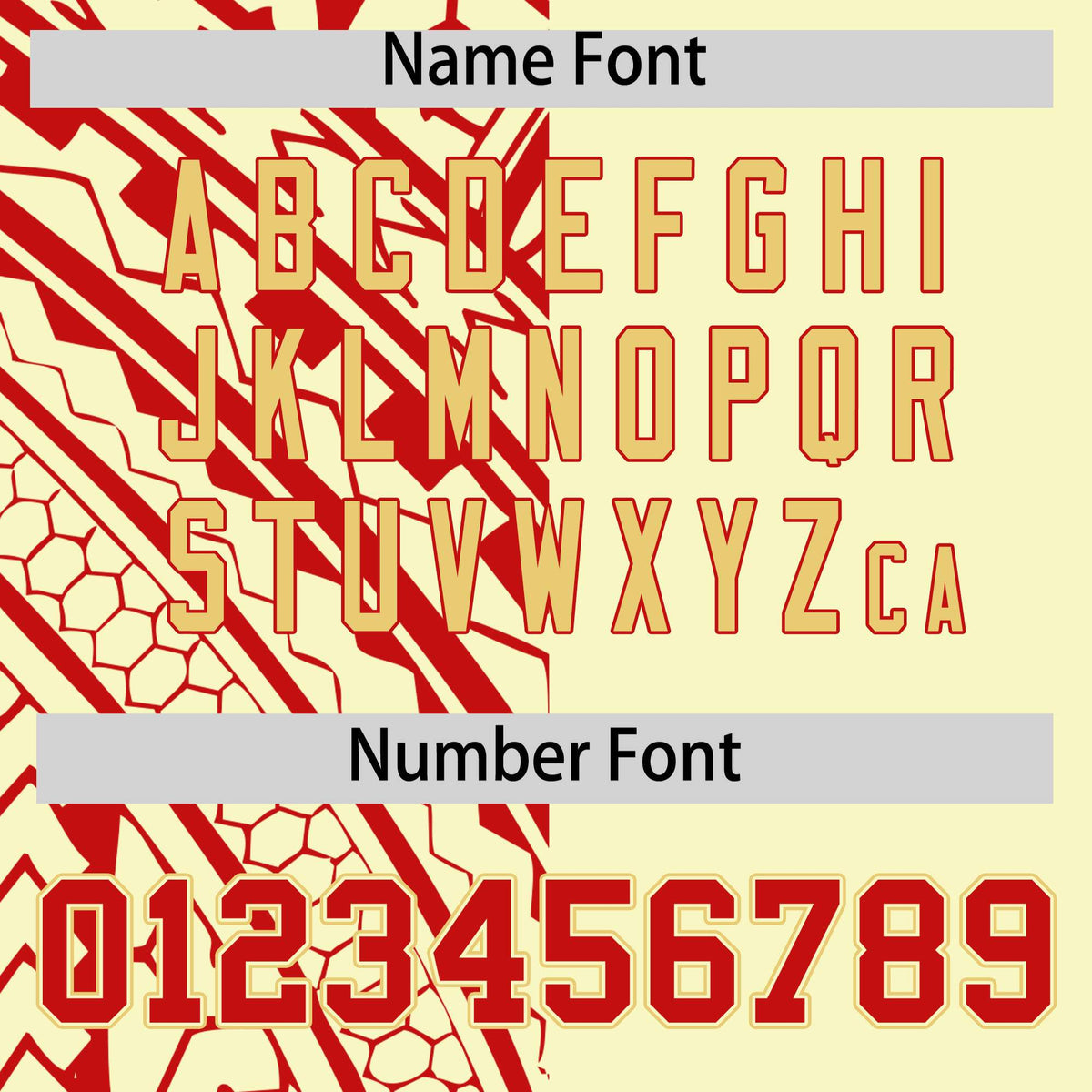 Custom Cream Red Split Fashion Tribal Pattern Authentic Baseball Jersey