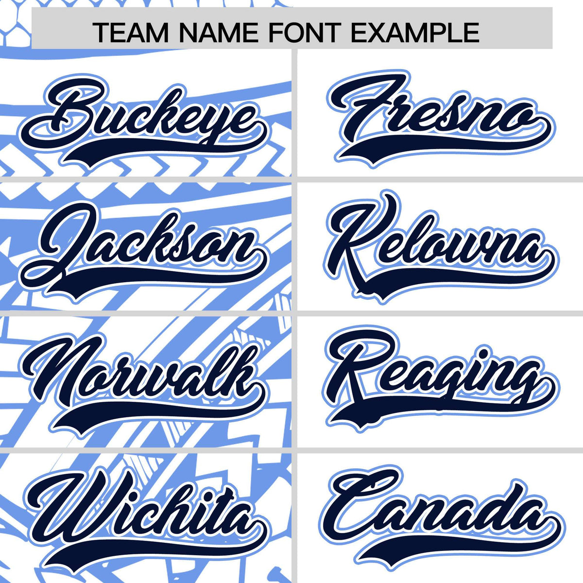 Custom Light Blue Navy Split Fashion Tribal Pattern Authentic Baseball Jersey