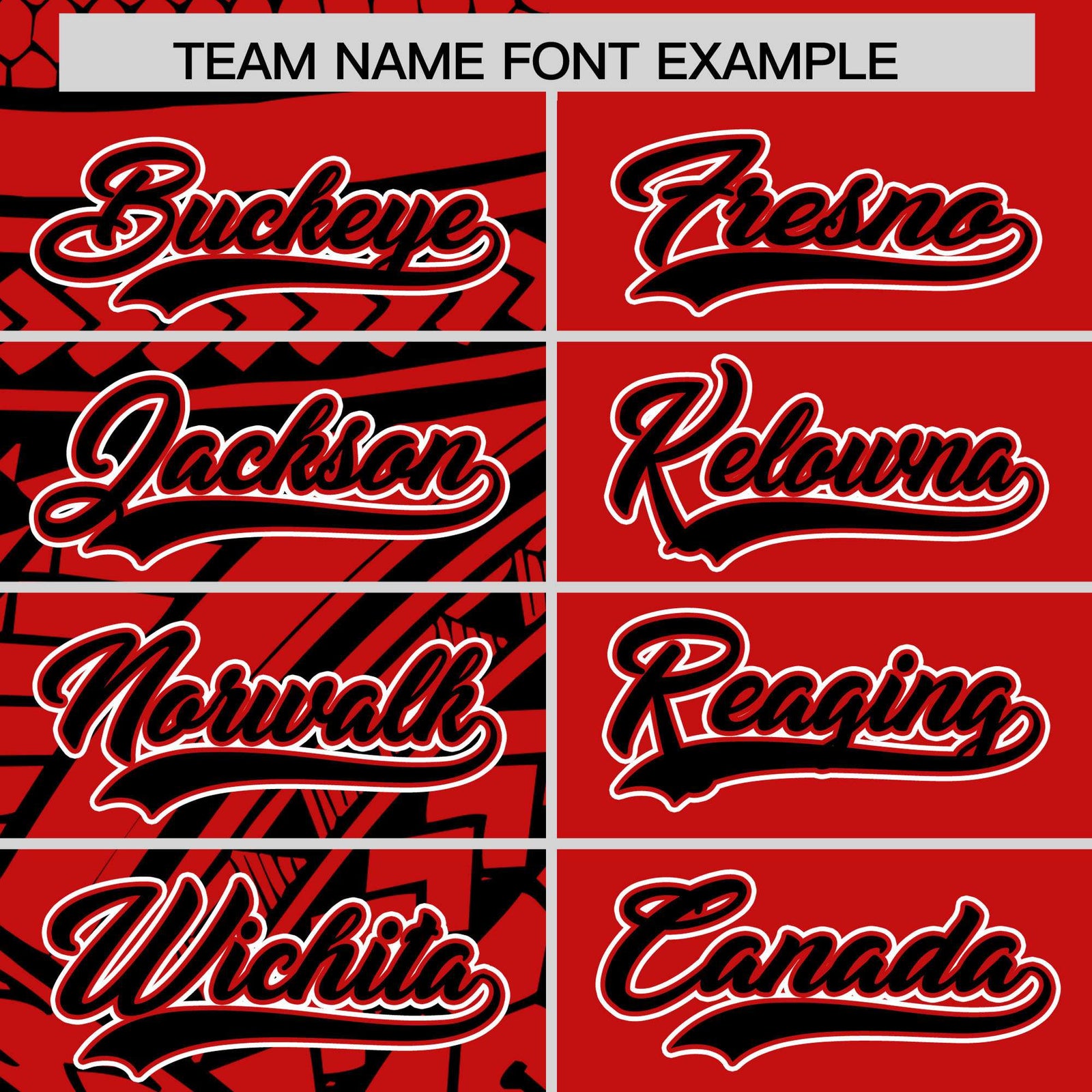 Custom Red Black Split Fashion Tribal Pattern Authentic Baseball Jersey