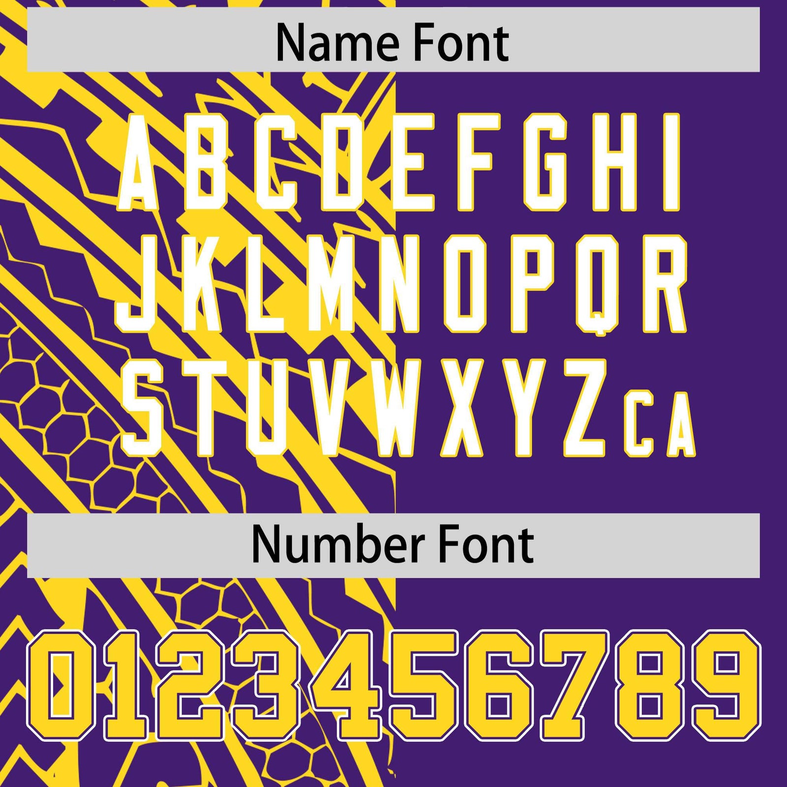 Custom Purple Gold Split Fashion Tribal Pattern Authentic Baseball Jersey