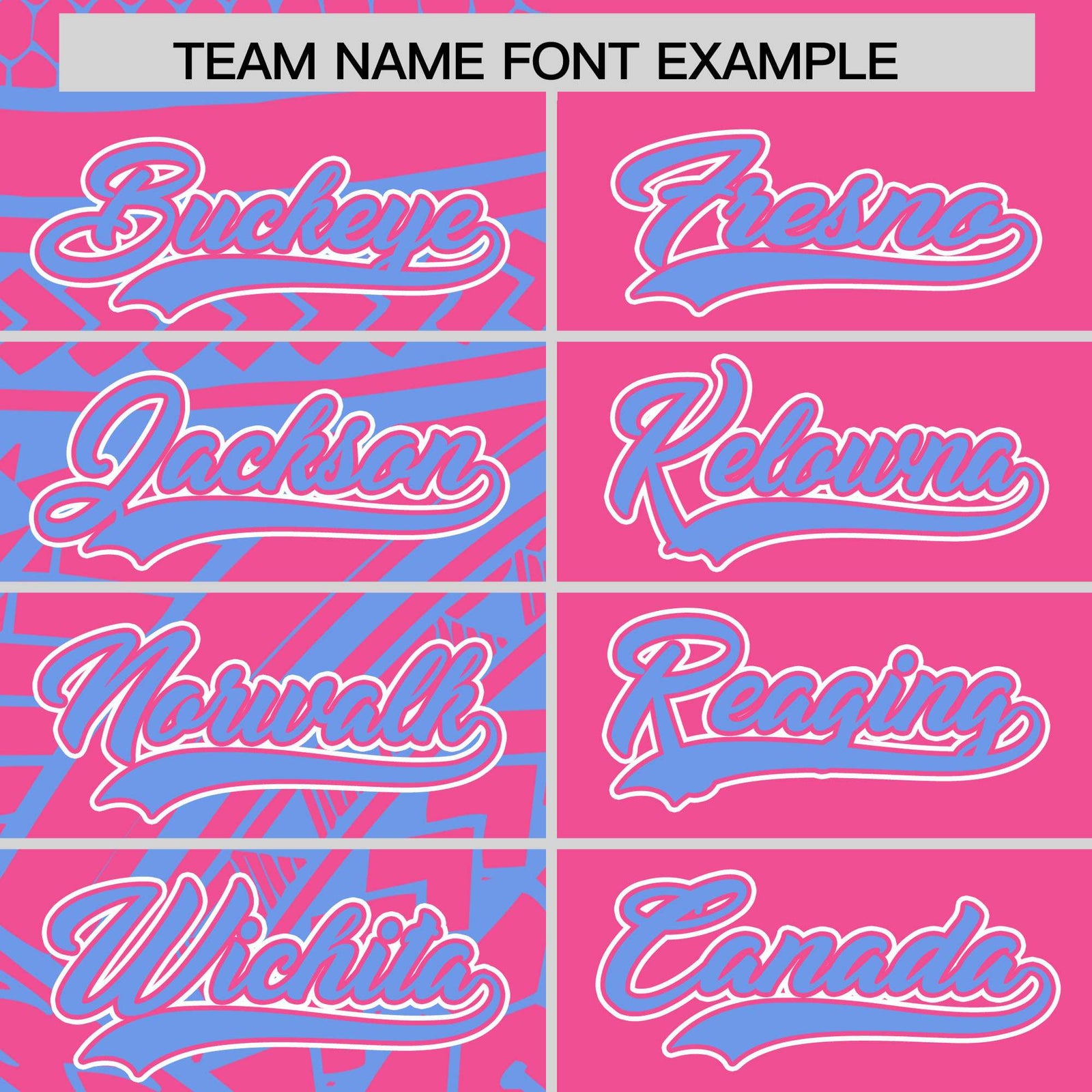 Custom Pink Light Blue Split Fashion Tribal Pattern Authentic Baseball Jersey