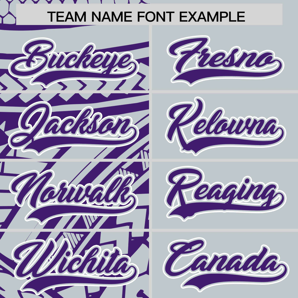 Custom Silver Purple Split Fashion Tribal Pattern Authentic Baseball Jersey