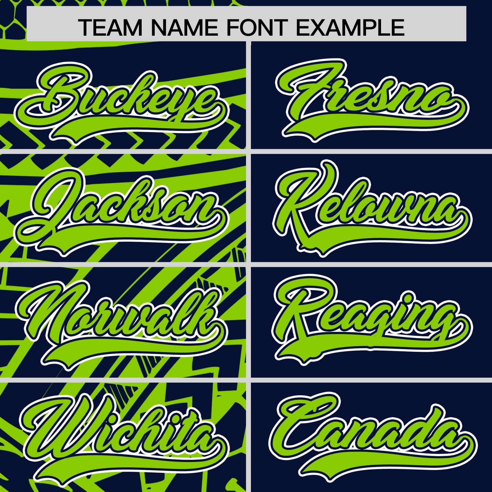 Custom Navy Neon Green Split Fashion Tribal Pattern Authentic Baseball Jersey