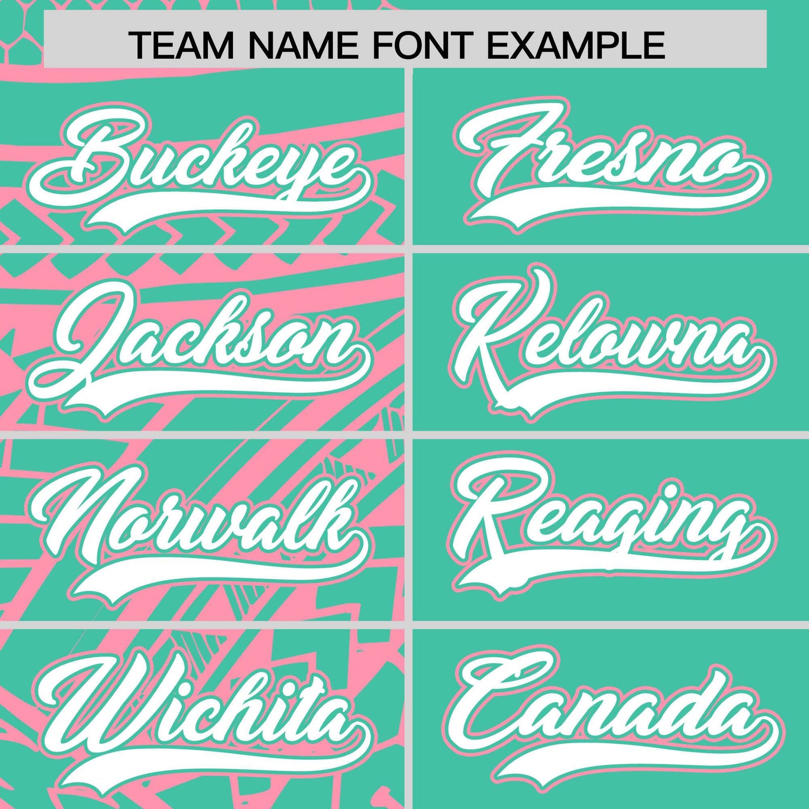 Custom Bright Green Light Pink Split Fashion Tribal Pattern Authentic Baseball Jersey